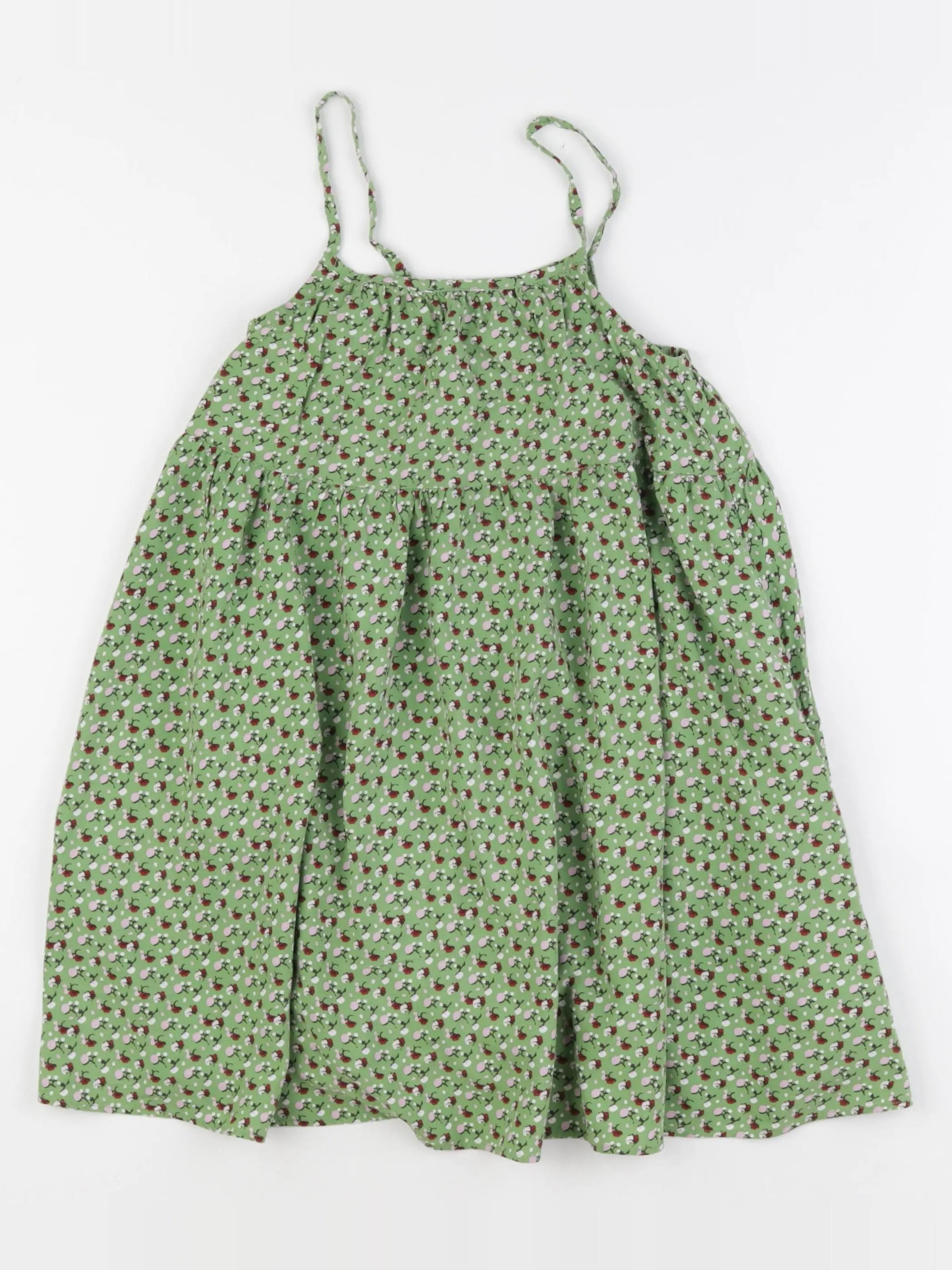 Uniqlo - robe vert - 5/6 ans