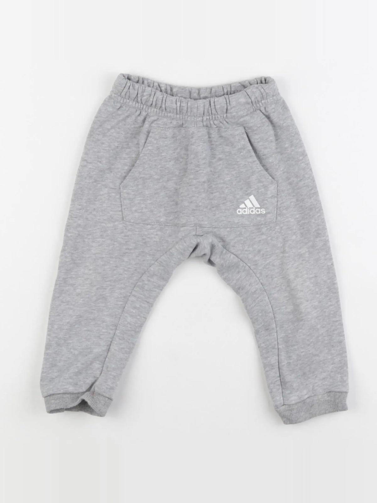 Adidas - jogging gris - 9/12 mois