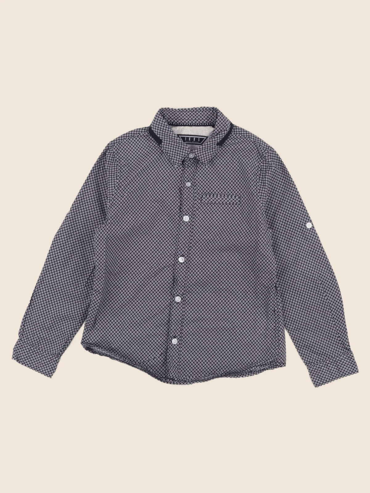 IKKS - chemise noir, rose - 6 ans