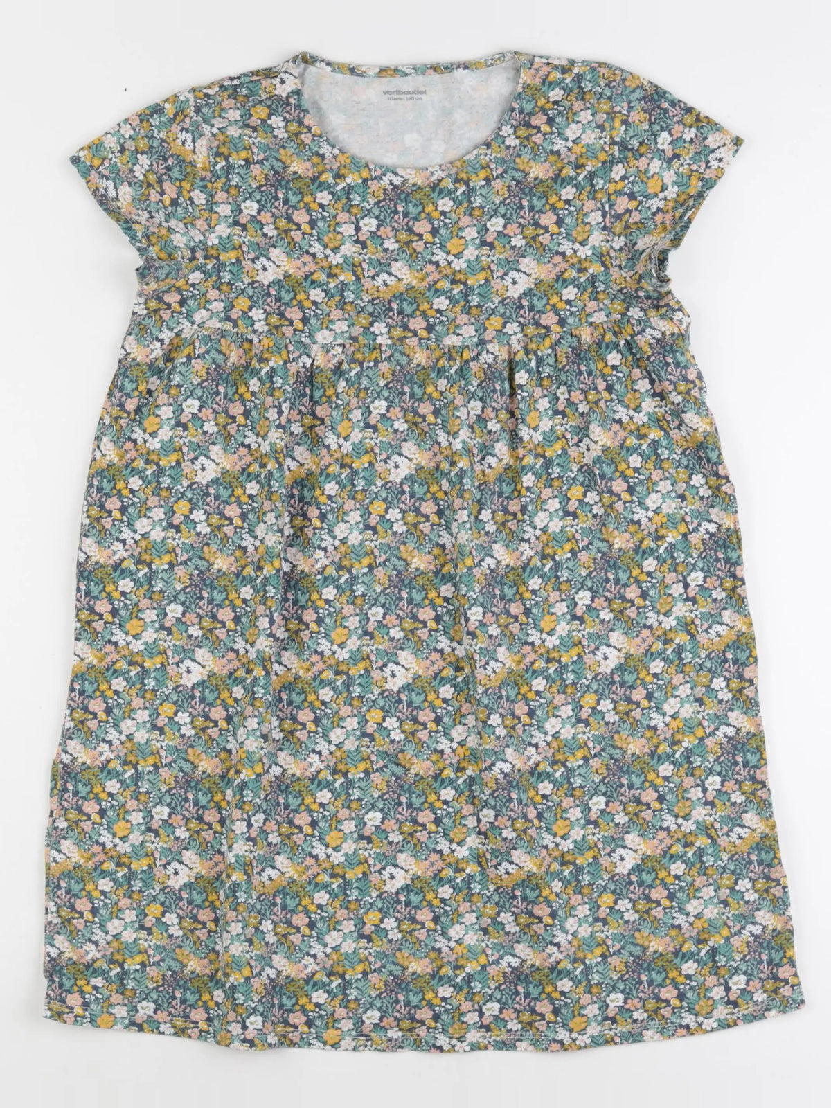 Vertbaudet - robe multicolore - 10 ans