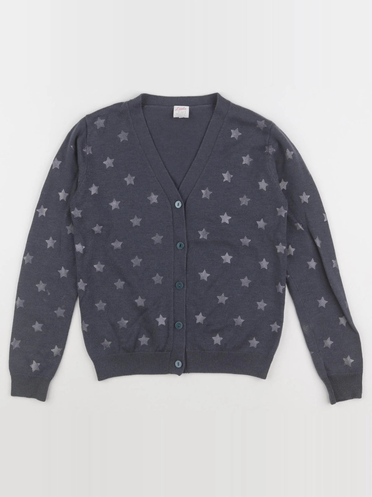 Little Karl Marc John - gilet gris - 12 ans