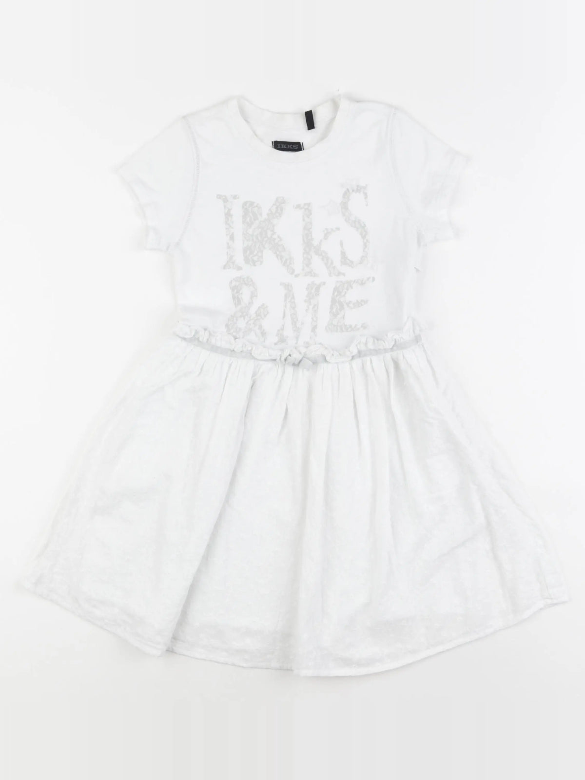IKKS - robe blanc - 5 ans