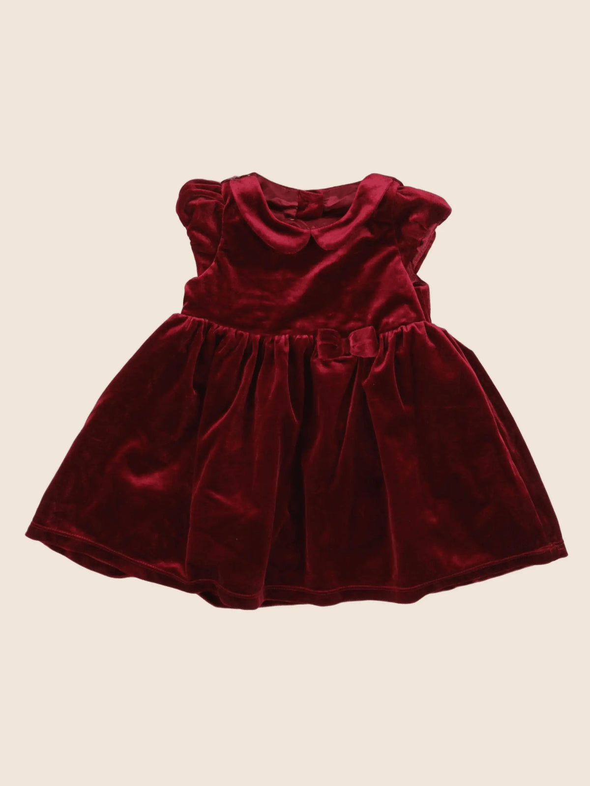 H&M - robe rouge - 12/18 mois
