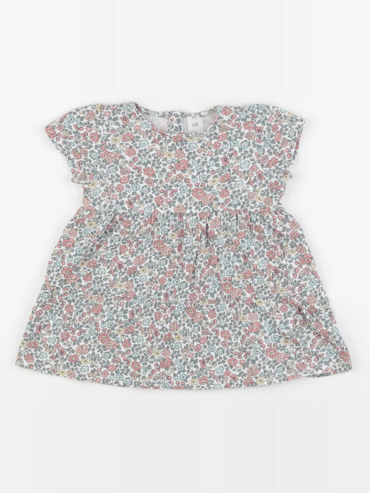 H&M - robe multicolore - 12/18 mois