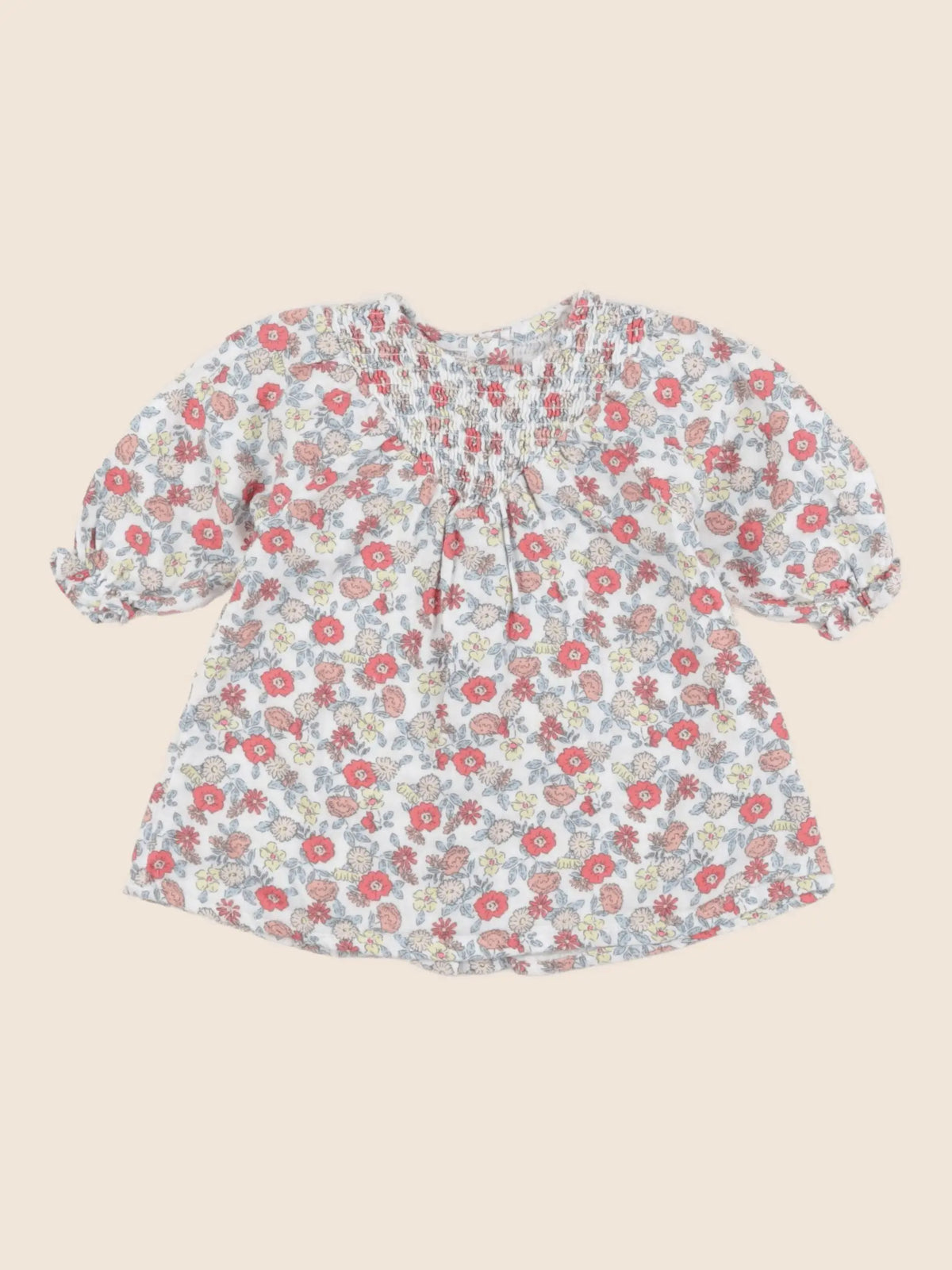 Vertbaudet - robe multicolore - 6 mois