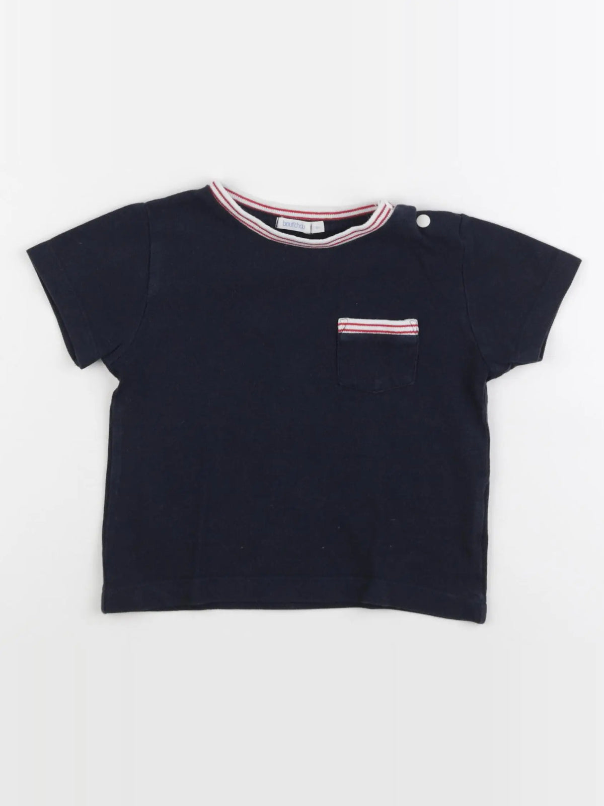 Boutchou - tee-shirt bleu - 24 mois