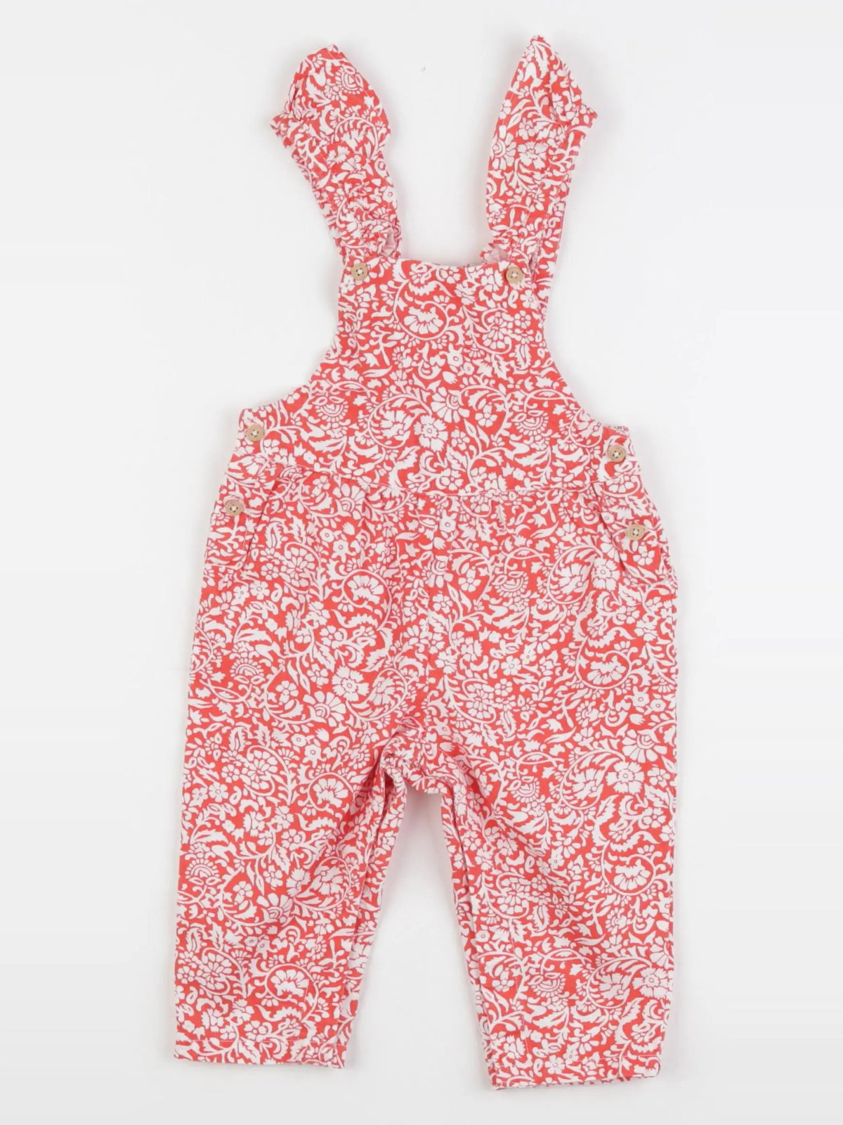 Boutchou - salopette rouge - 6 mois
