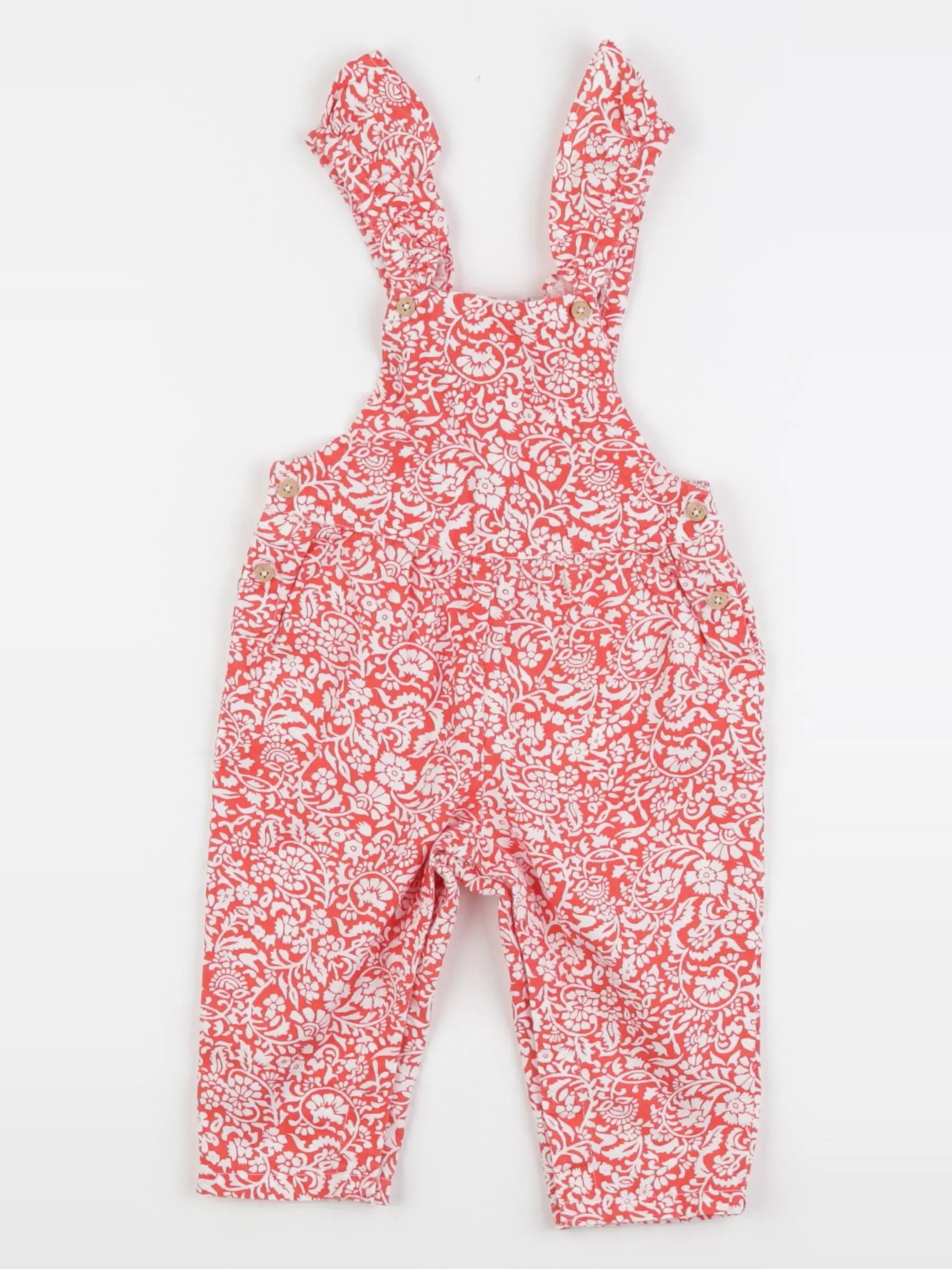 Boutchou - salopette rouge - 6 mois