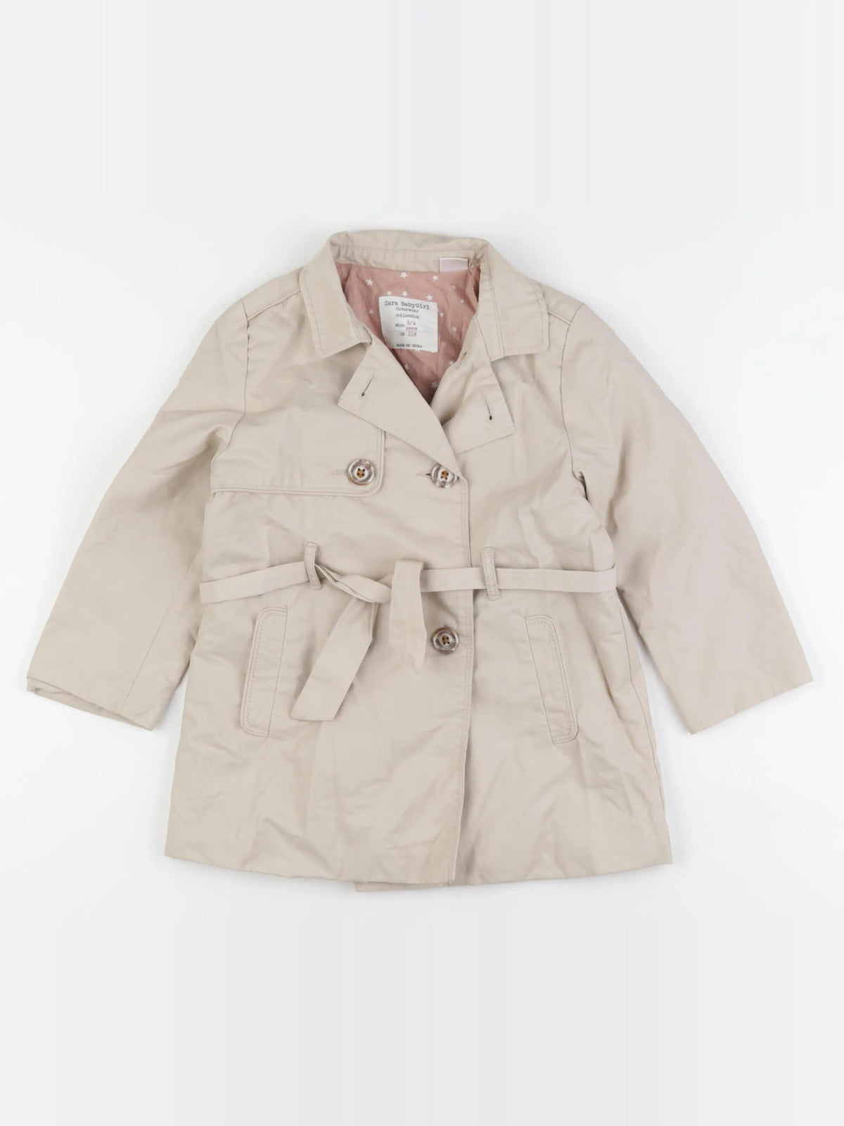 Zara - trench beige - 3/4 ans