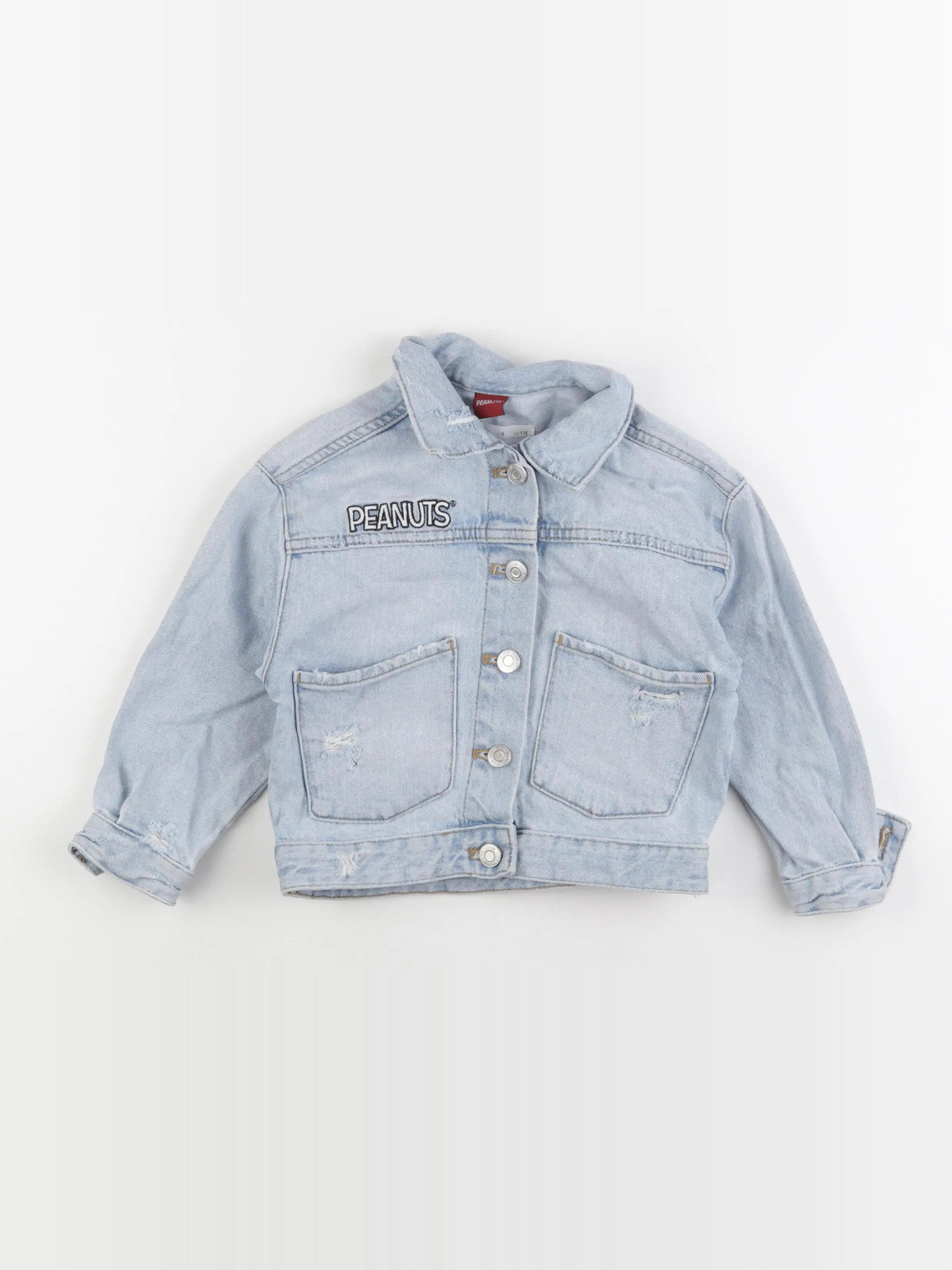 Zara - veste imprimé au dos bleu - 6 ans
