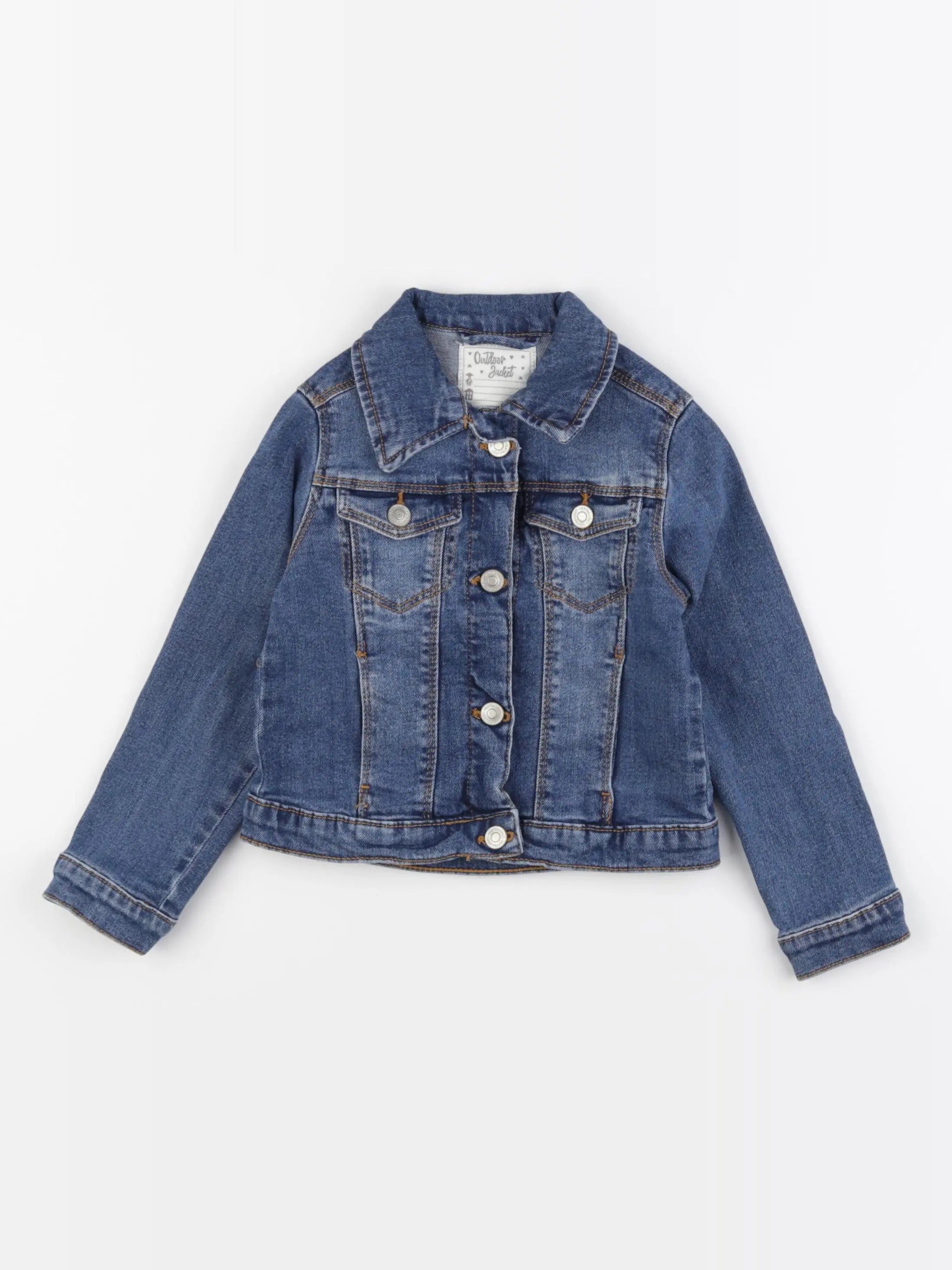 Vertbaudet - veste bleu - 5 ans