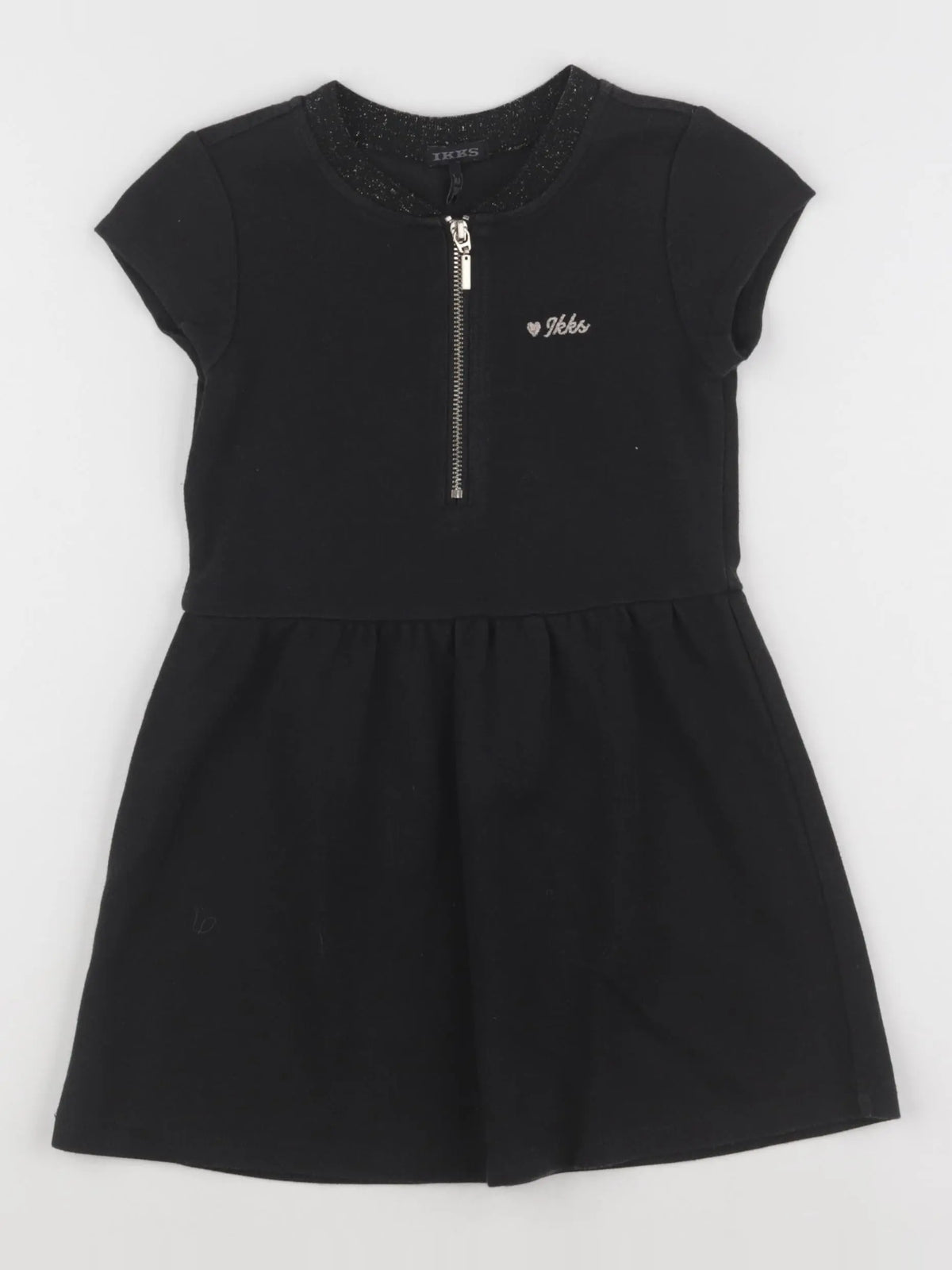 IKKS - robe noir - 4 ans