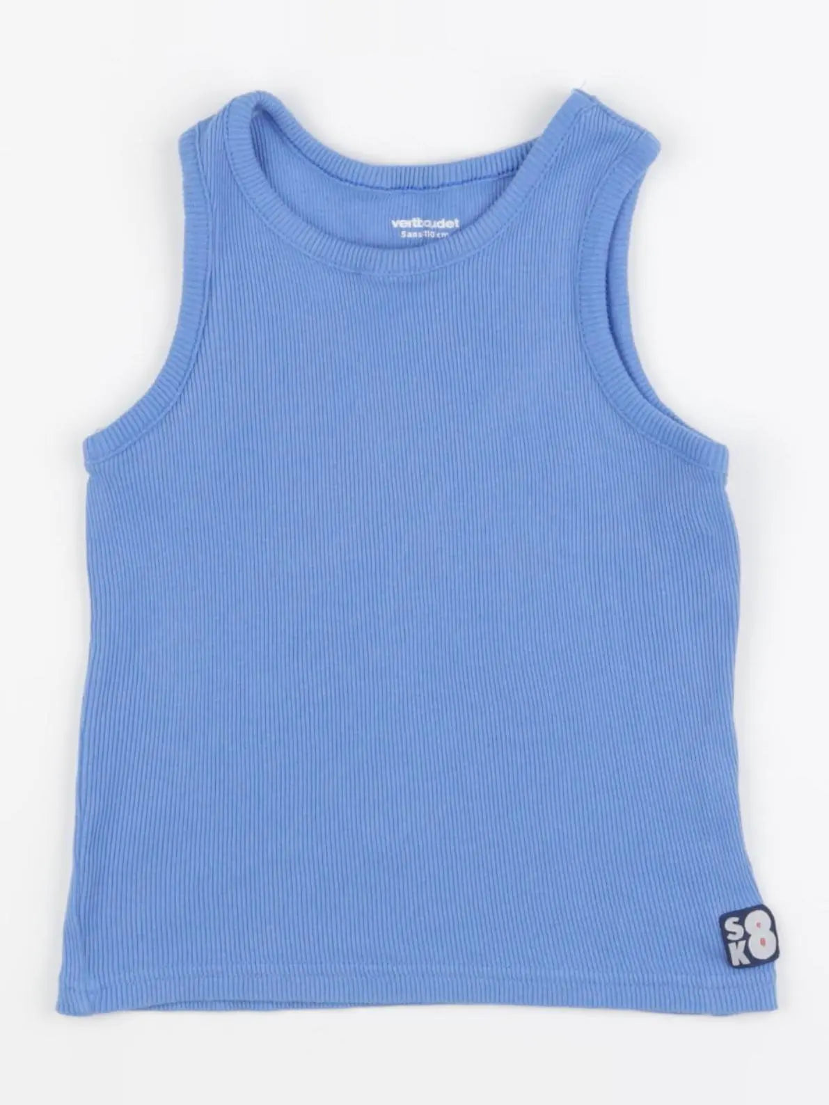 Vertbaudet - débardeur bleu - 5 ans