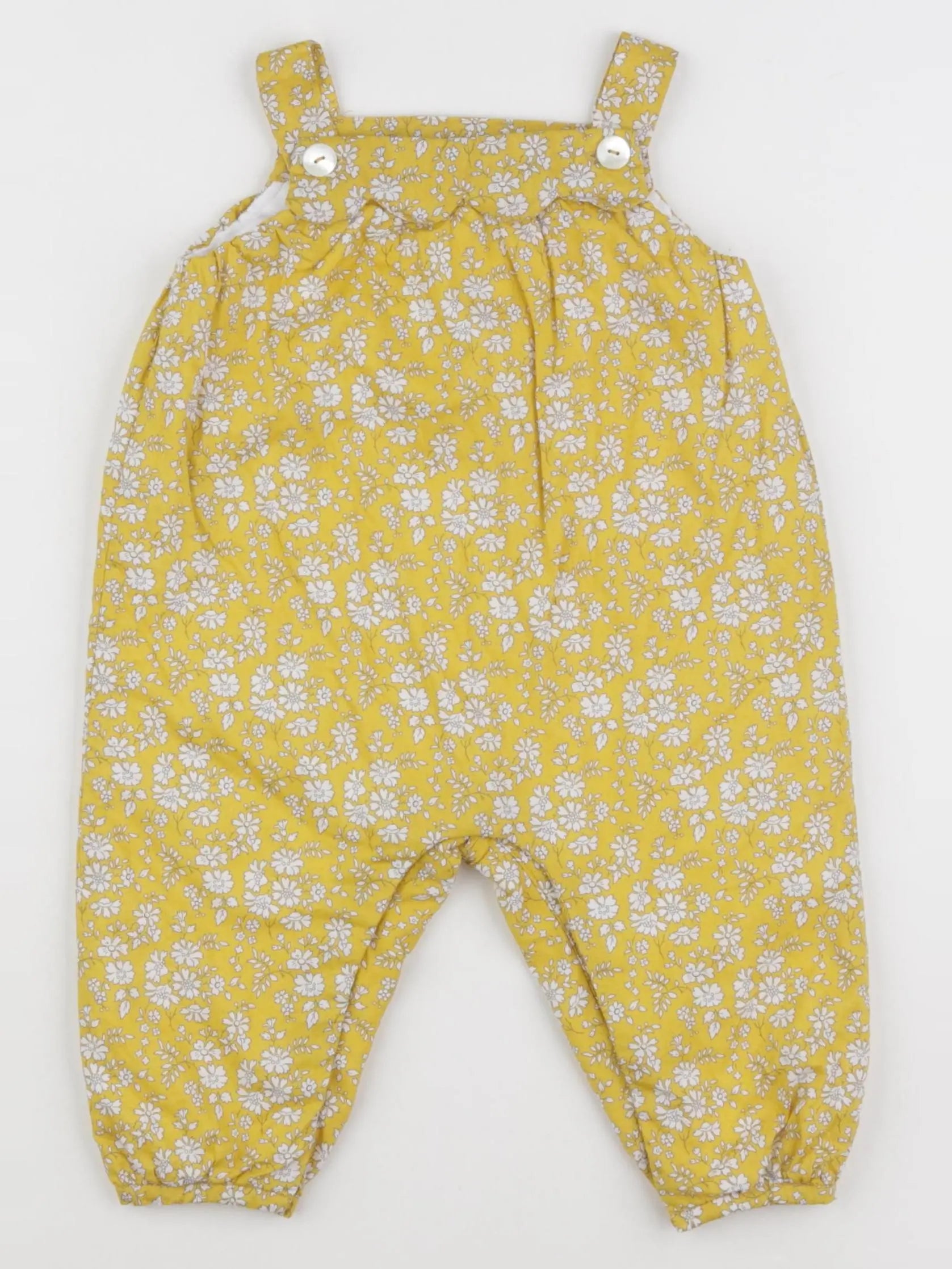 Jacadi - combinaison jaune - 12 mois