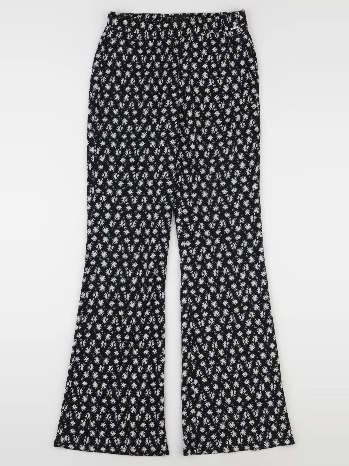 IKKS - pantalon blanc, noir - 14 ans