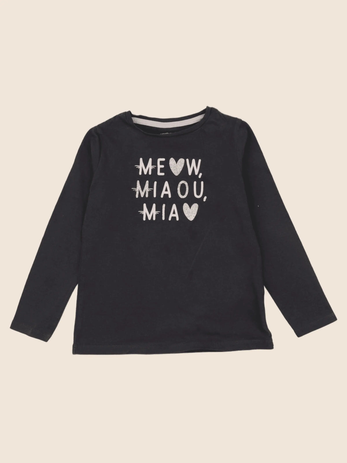 Vertbaudet - tee-shirt gris - 4 ans