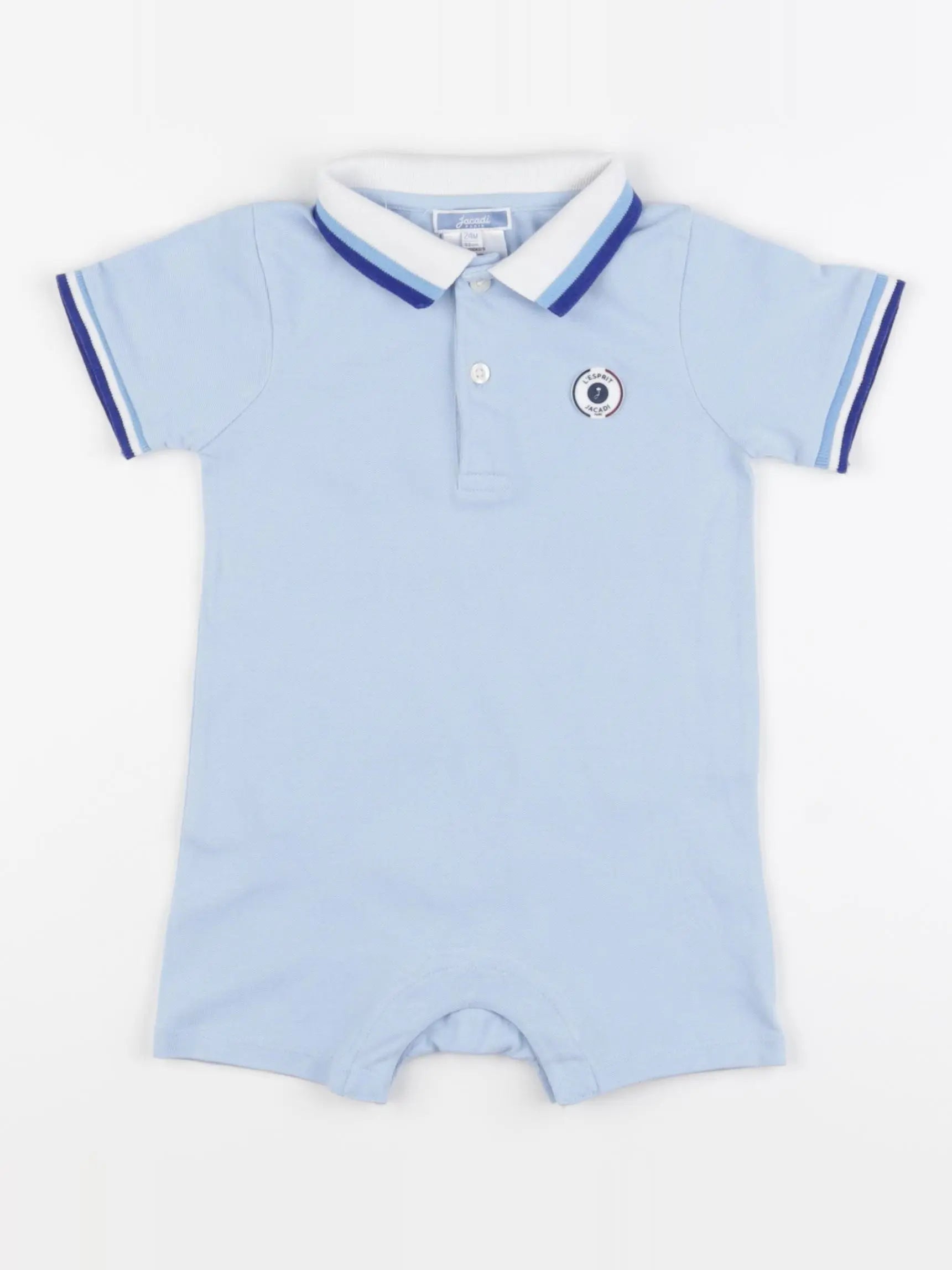 Jacadi - combinaison bleu - 24 mois