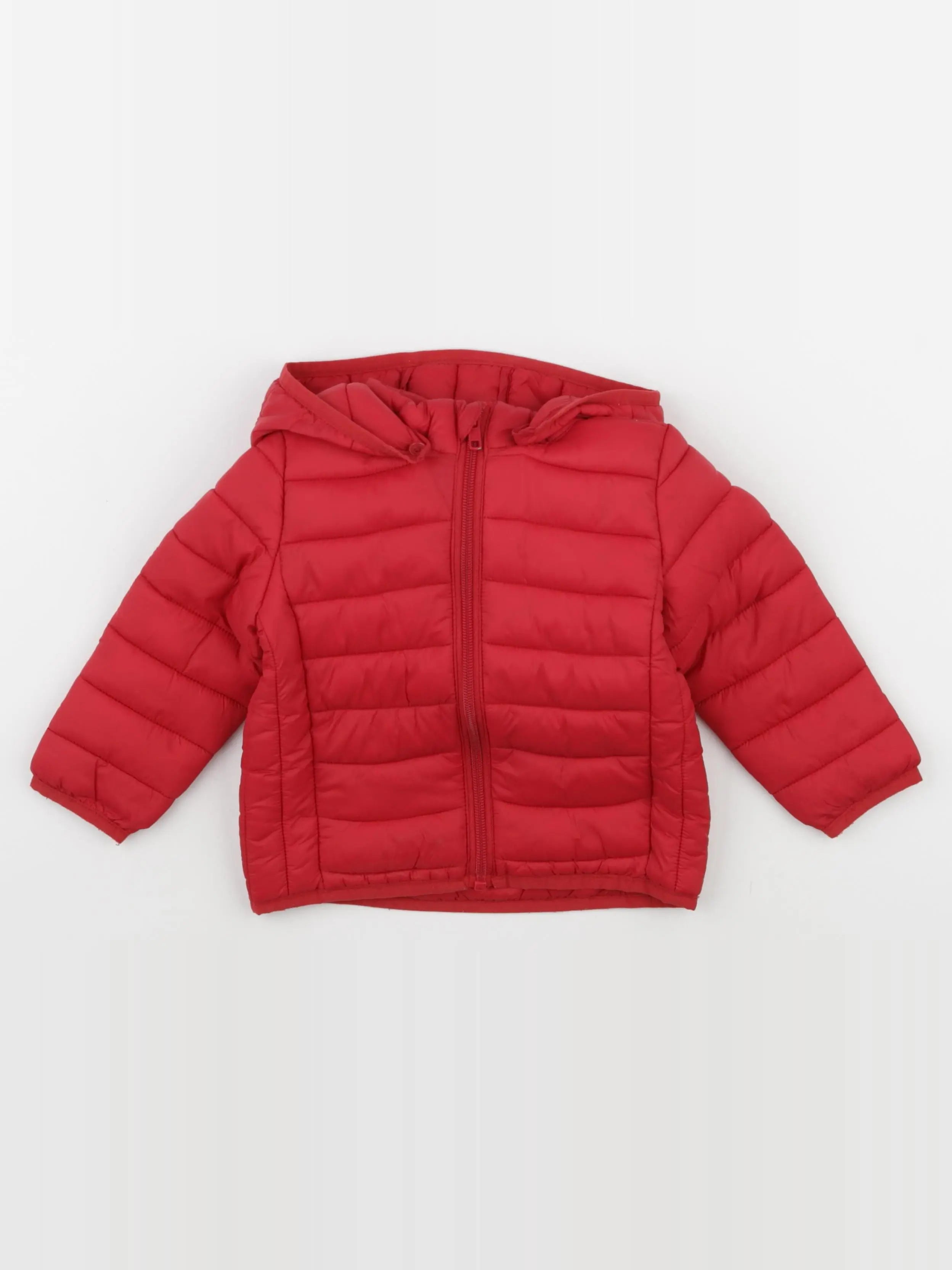 Boutchou - doudoune rouge - 18 mois