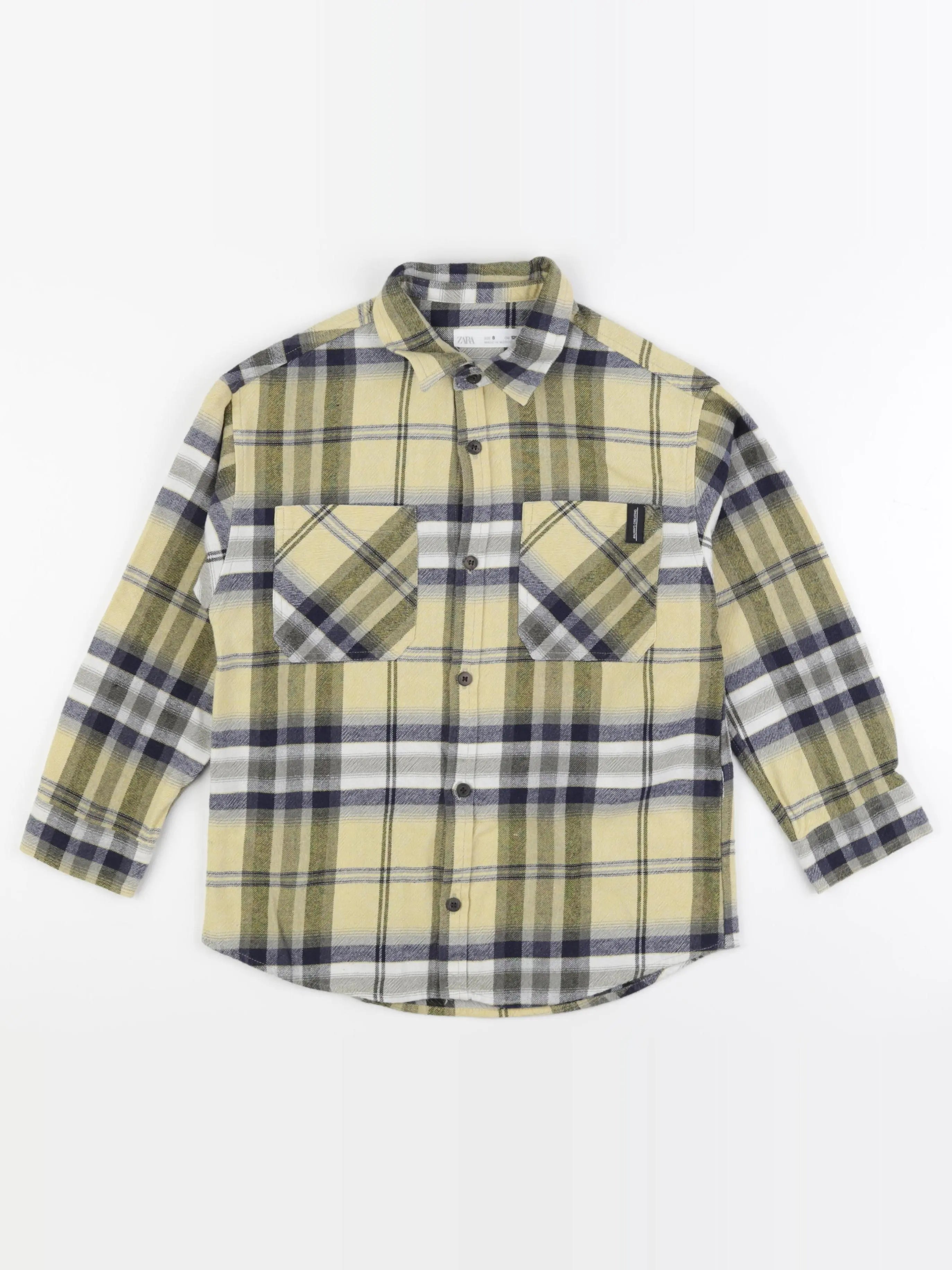 Zara - chemise jaune - 8 ans