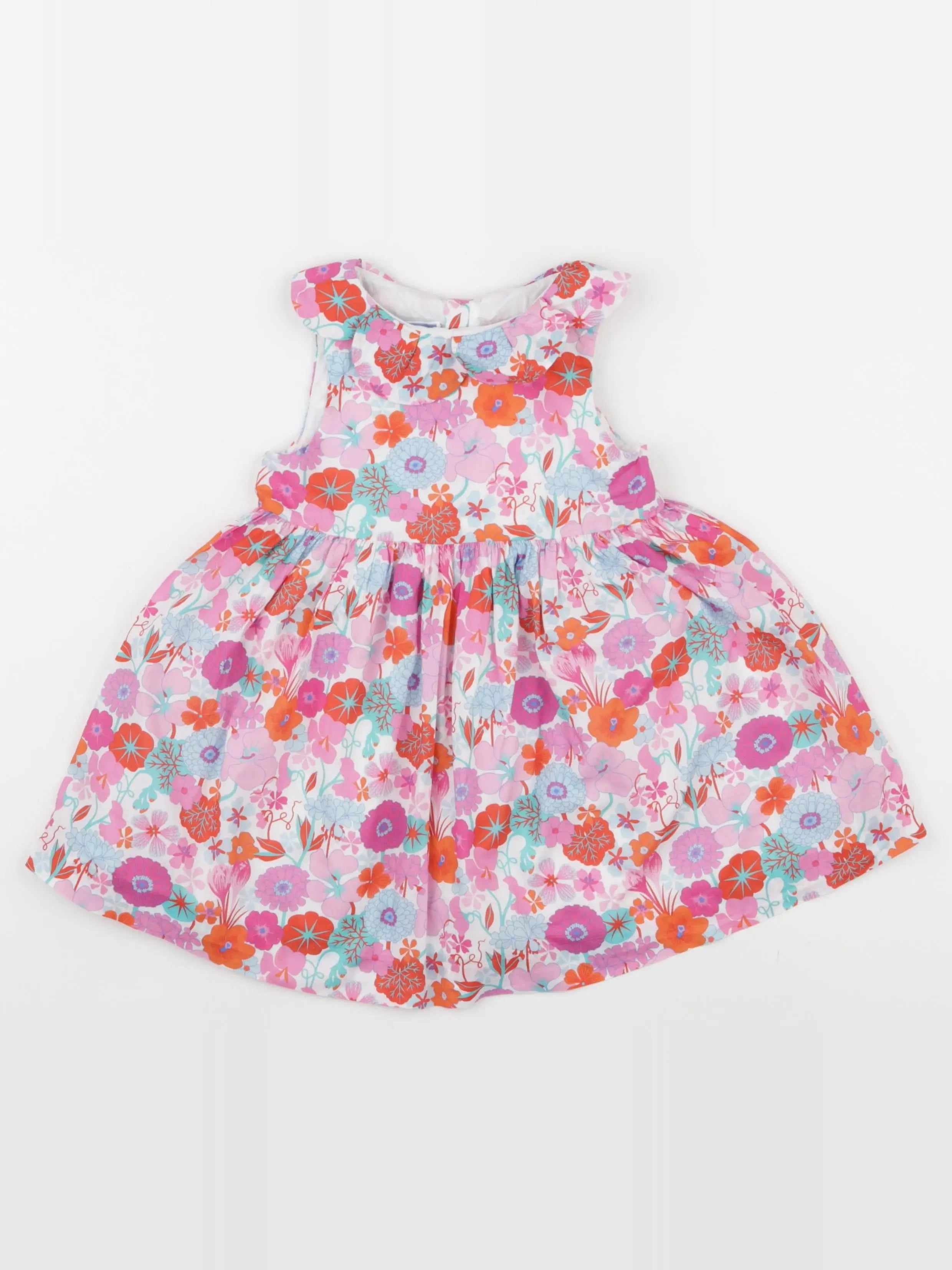 Jacadi - robe liberty multicolore - 24 mois