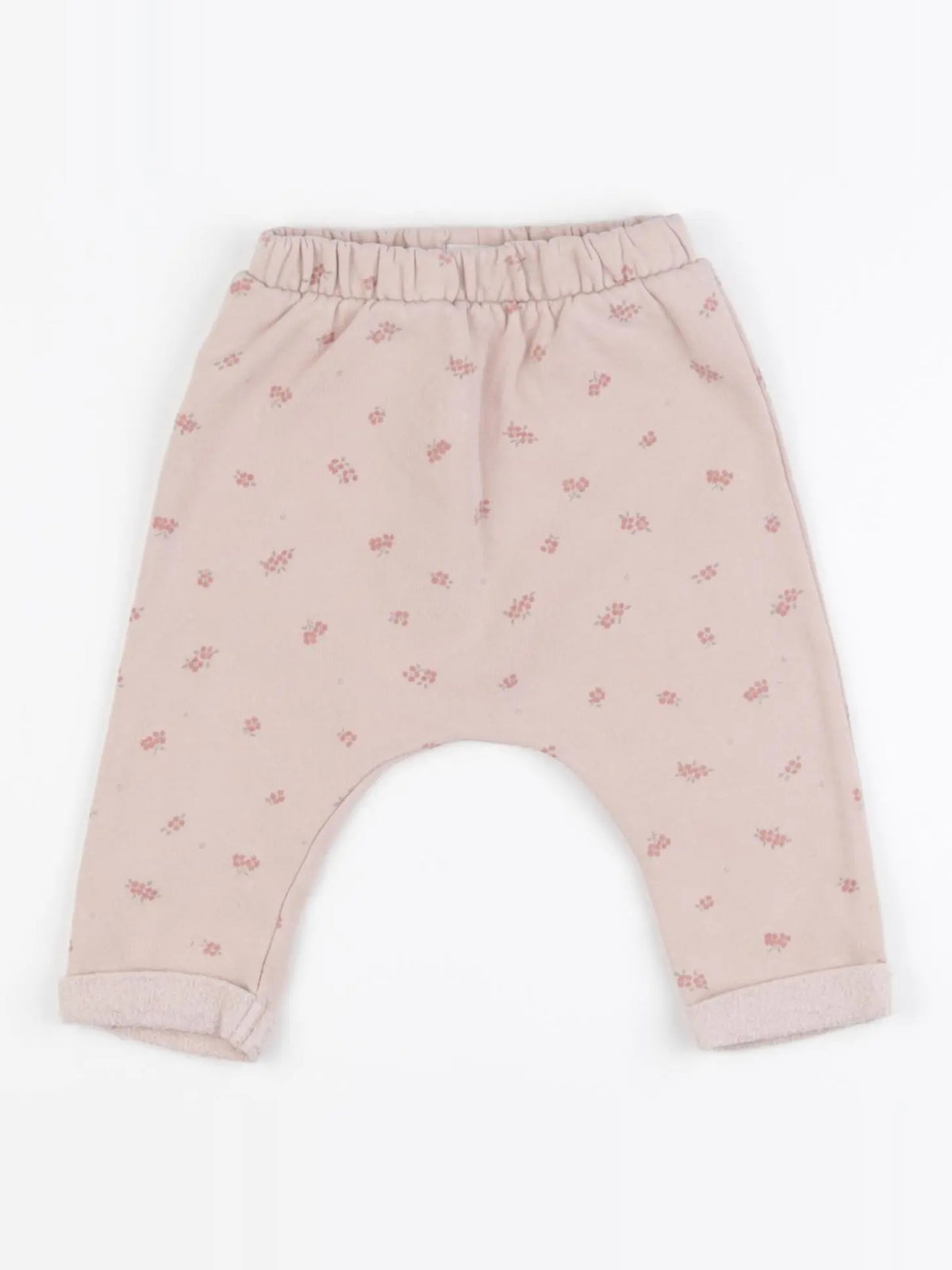 Vertbaudet - sarouel rose - 6 mois