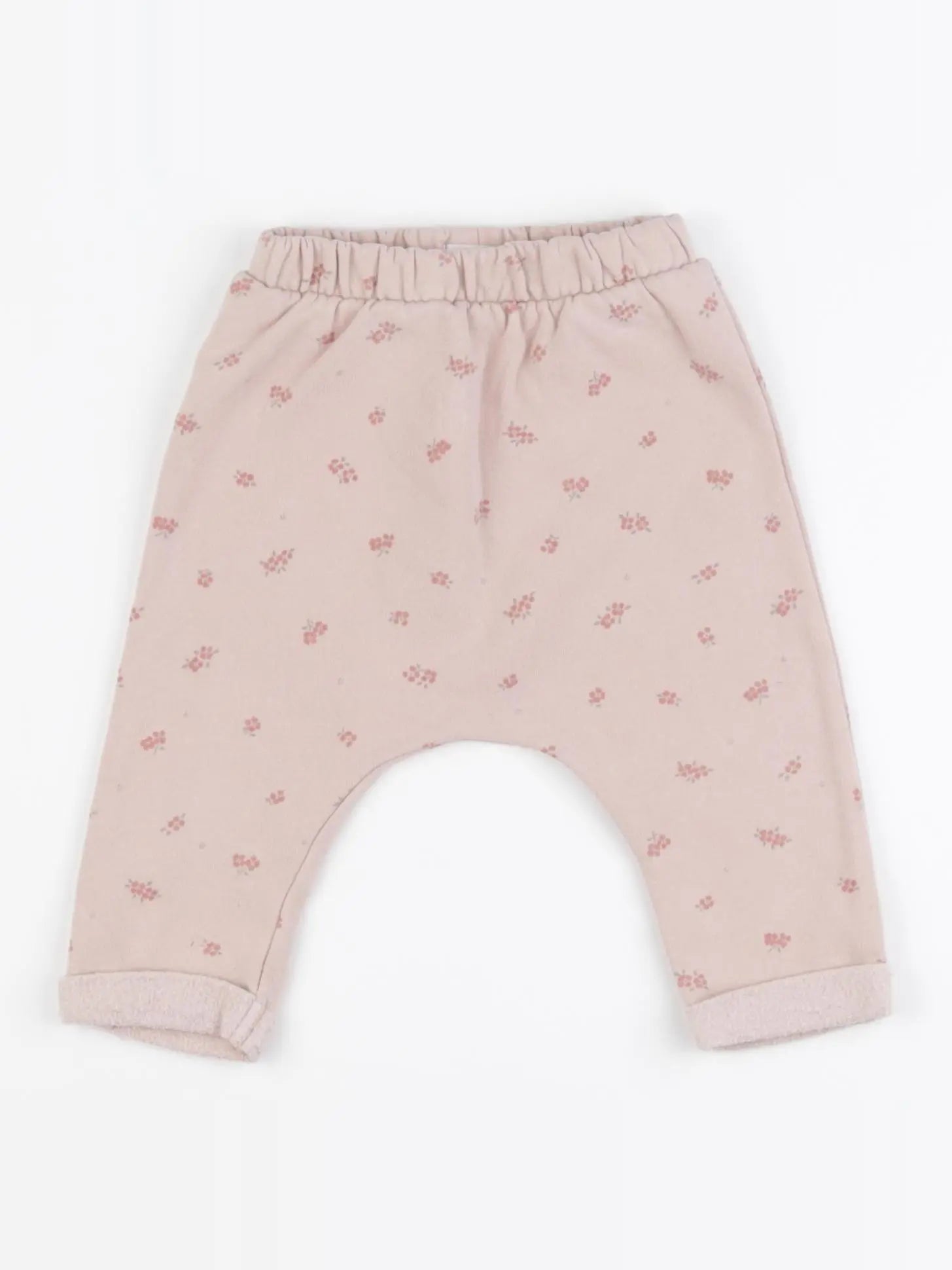 Vertbaudet - sarouel rose - 6 mois