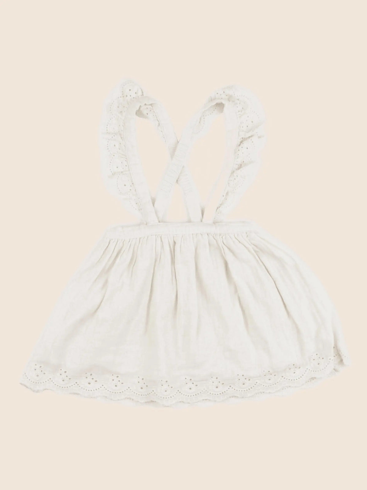 Vertbaudet - jupe beige - 18 mois