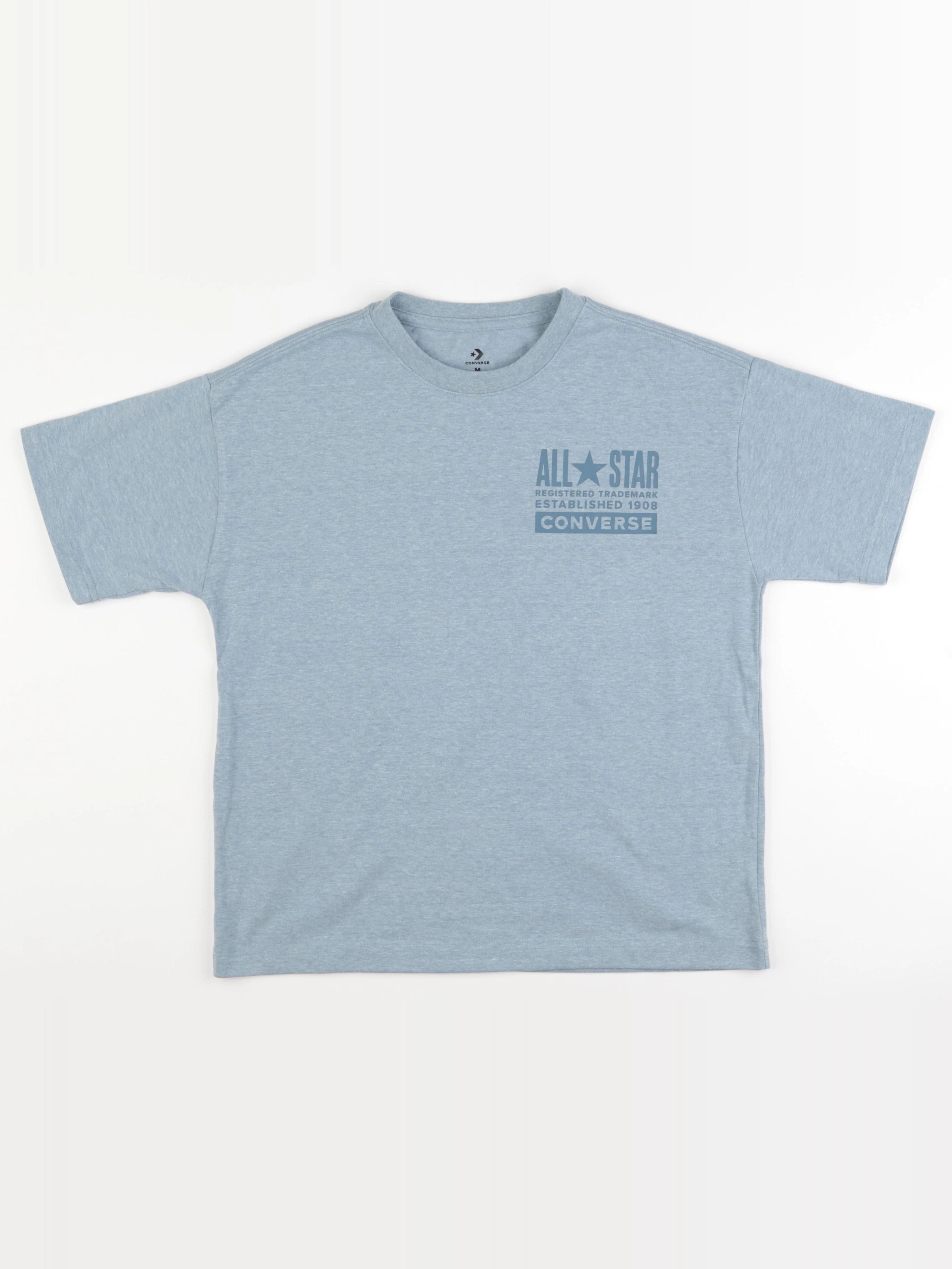 Converse - tee-shirt bleu - 10/12 ans