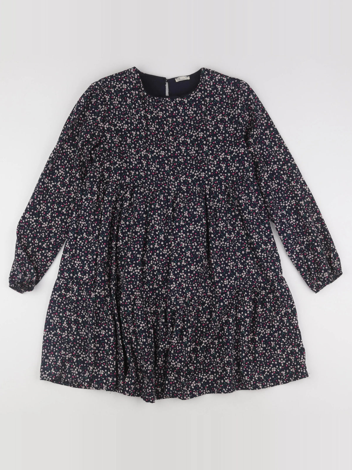 Little Cigogne - robe bleu - 12 ans