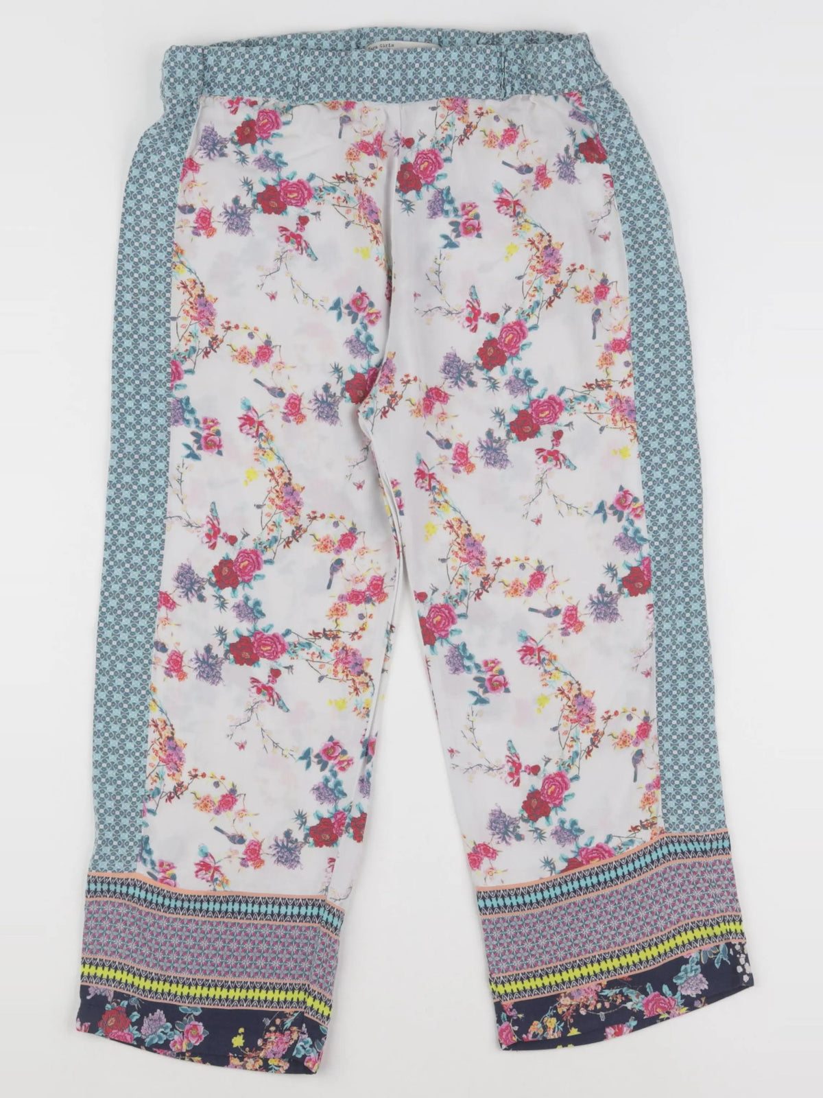 Zara - pantalon multicolore - 9/10 ans