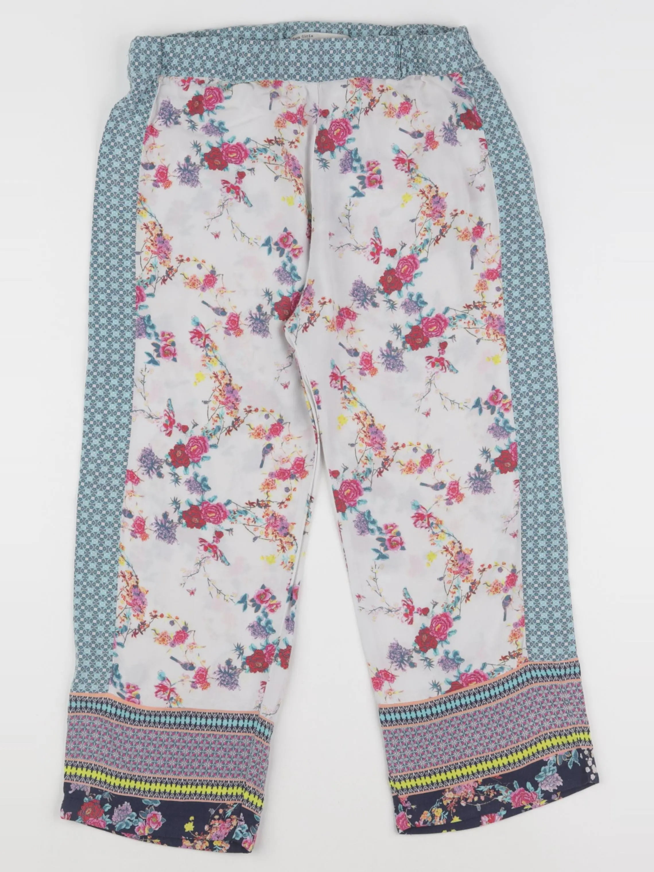 Zara - pantalon multicolore - 9/10 ans