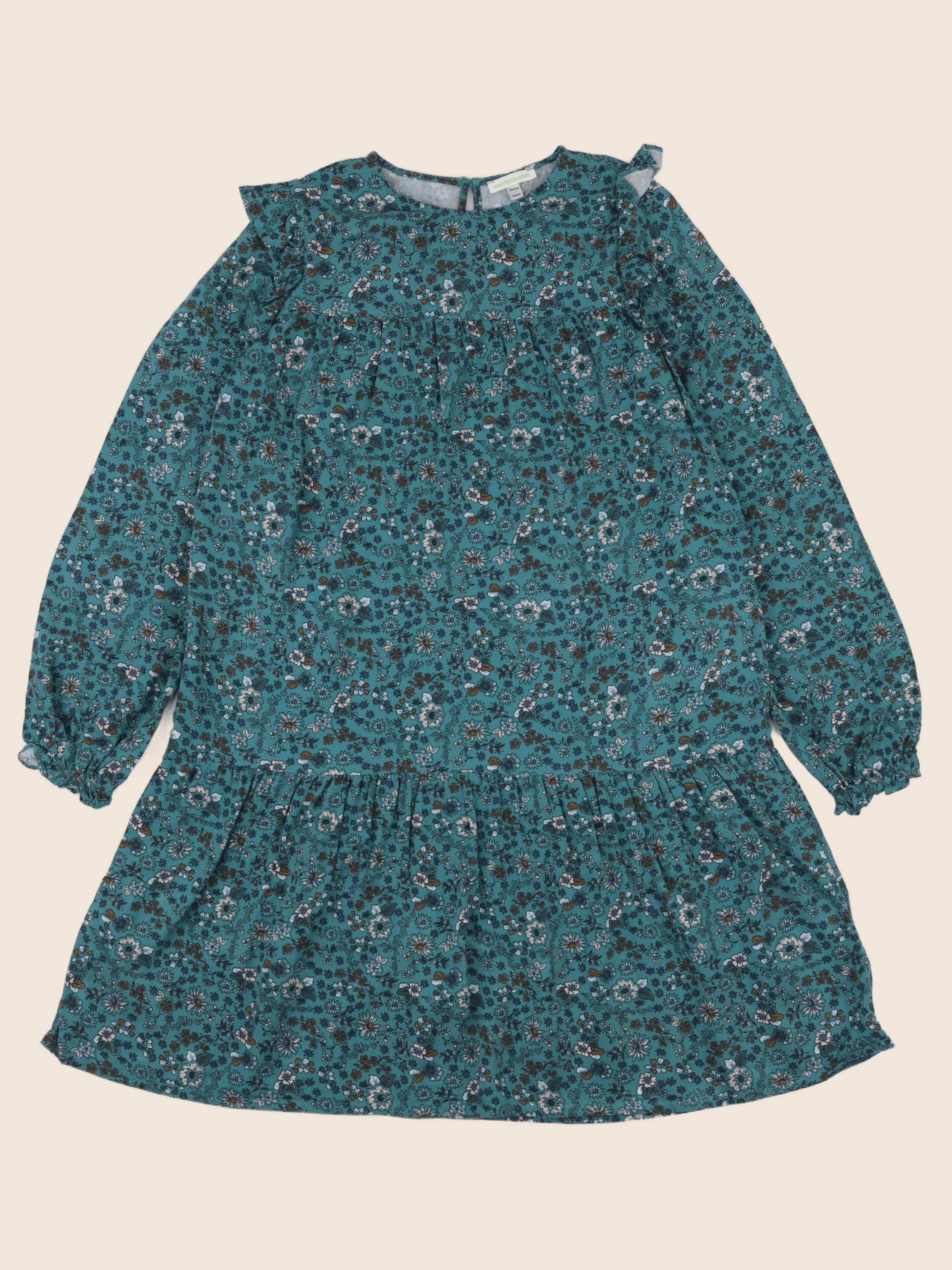 Vertbaudet - robe vert - 12 ans