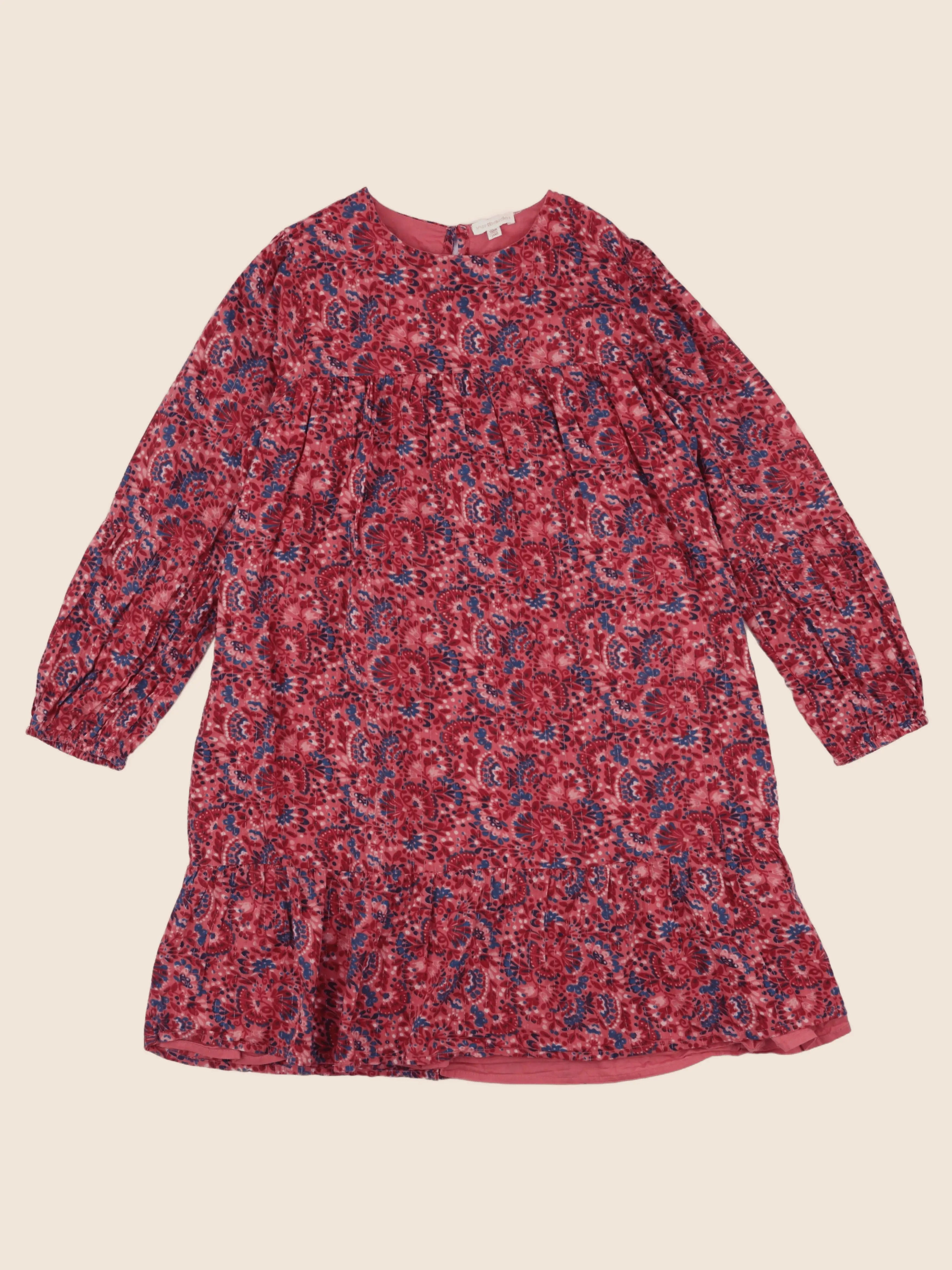 Vertbaudet - robe rouge - 12 ans