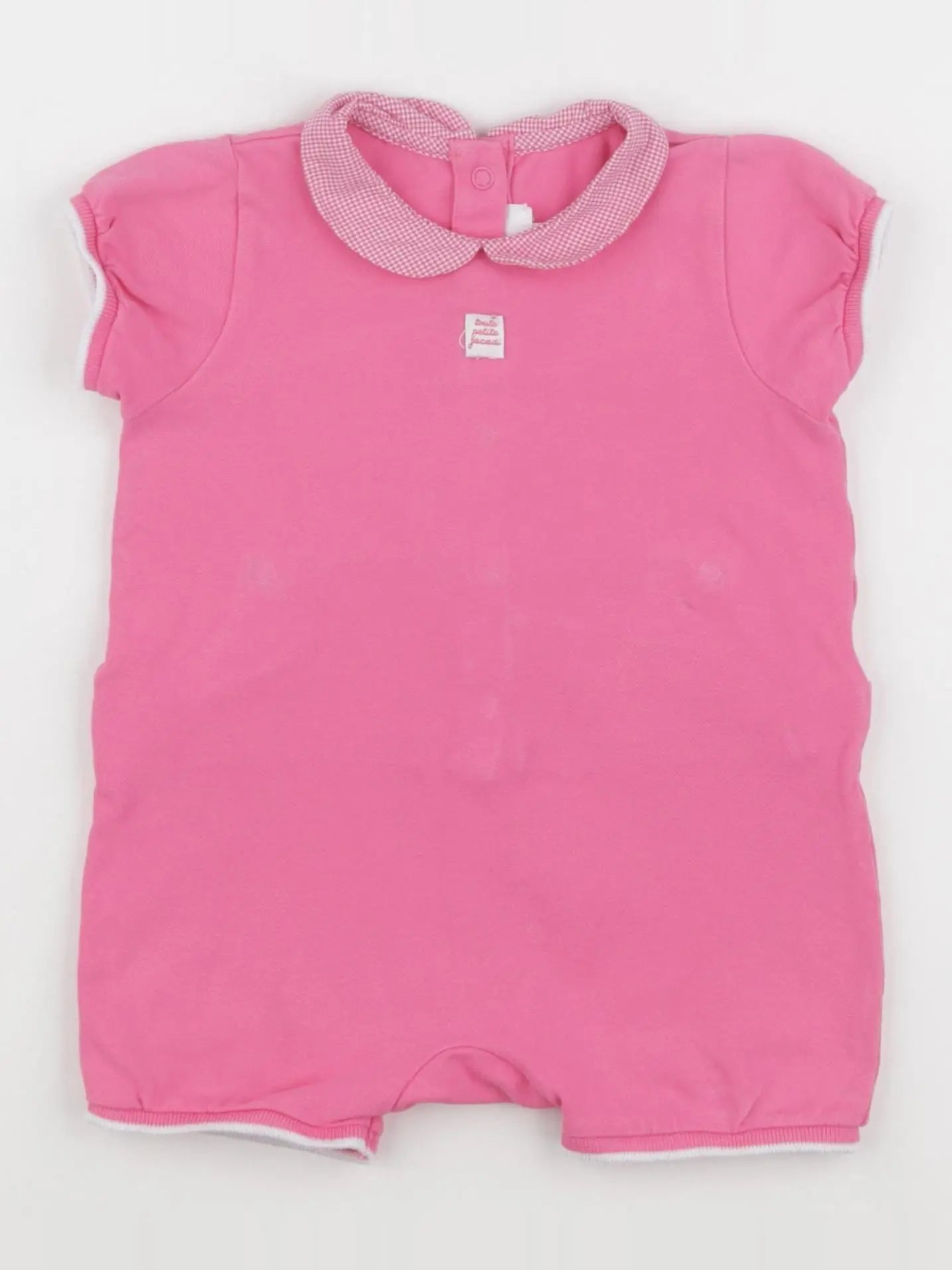 Jacadi - pyjama coton rose - 12 mois