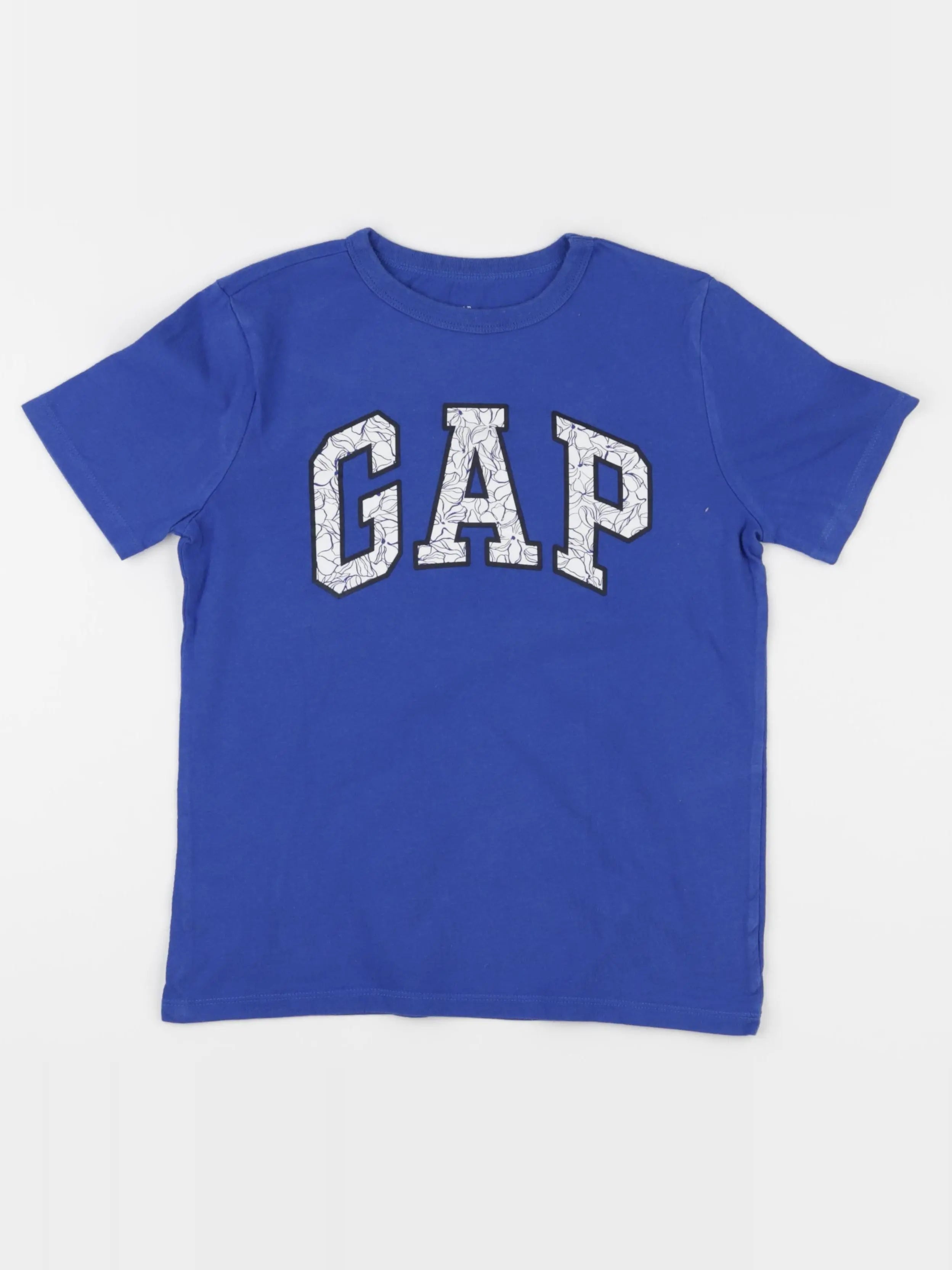 GAP - tee-shirt bleu - 8/9 ans