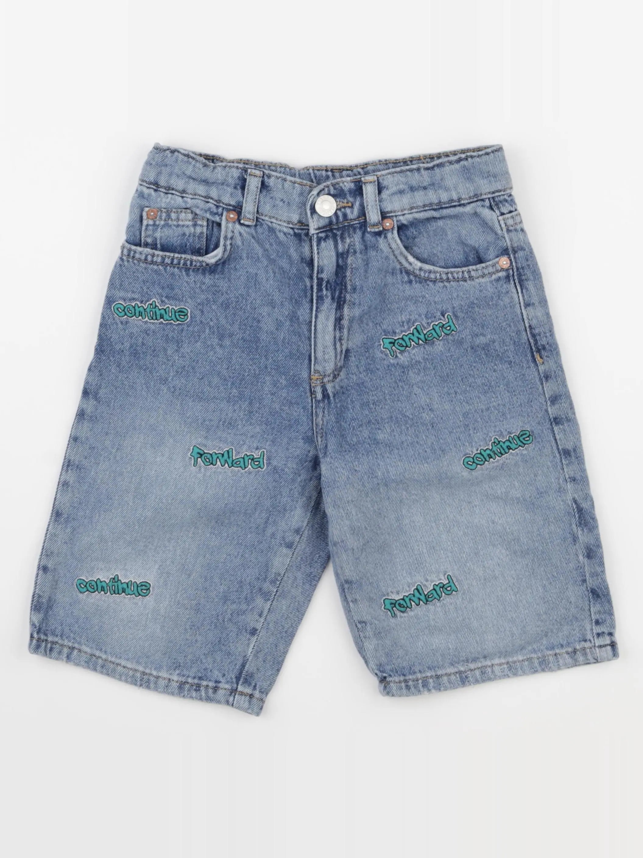 Zara - short bleu - 9 ans
