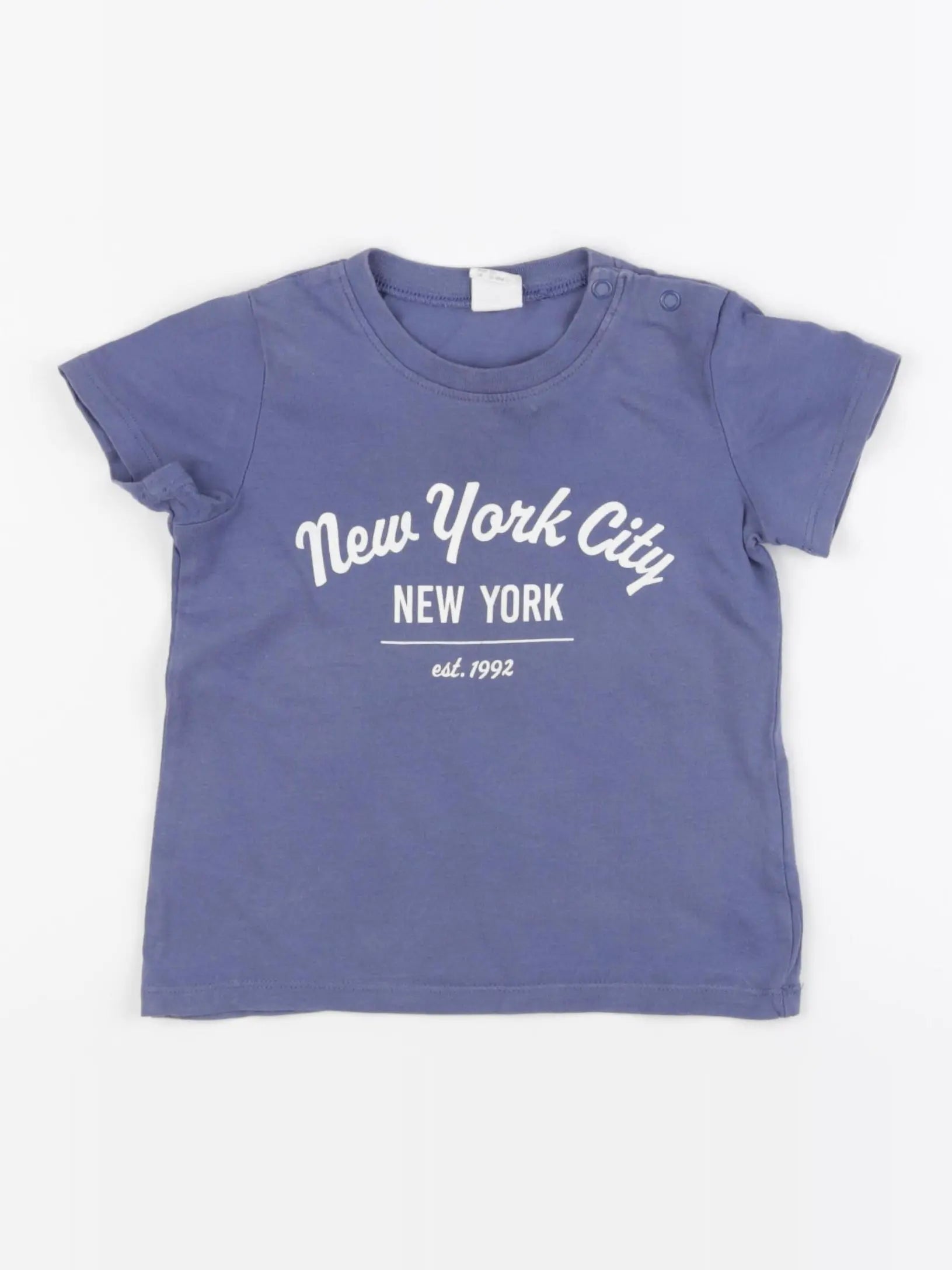 H&M - tee-shirt violet - 12/18 mois