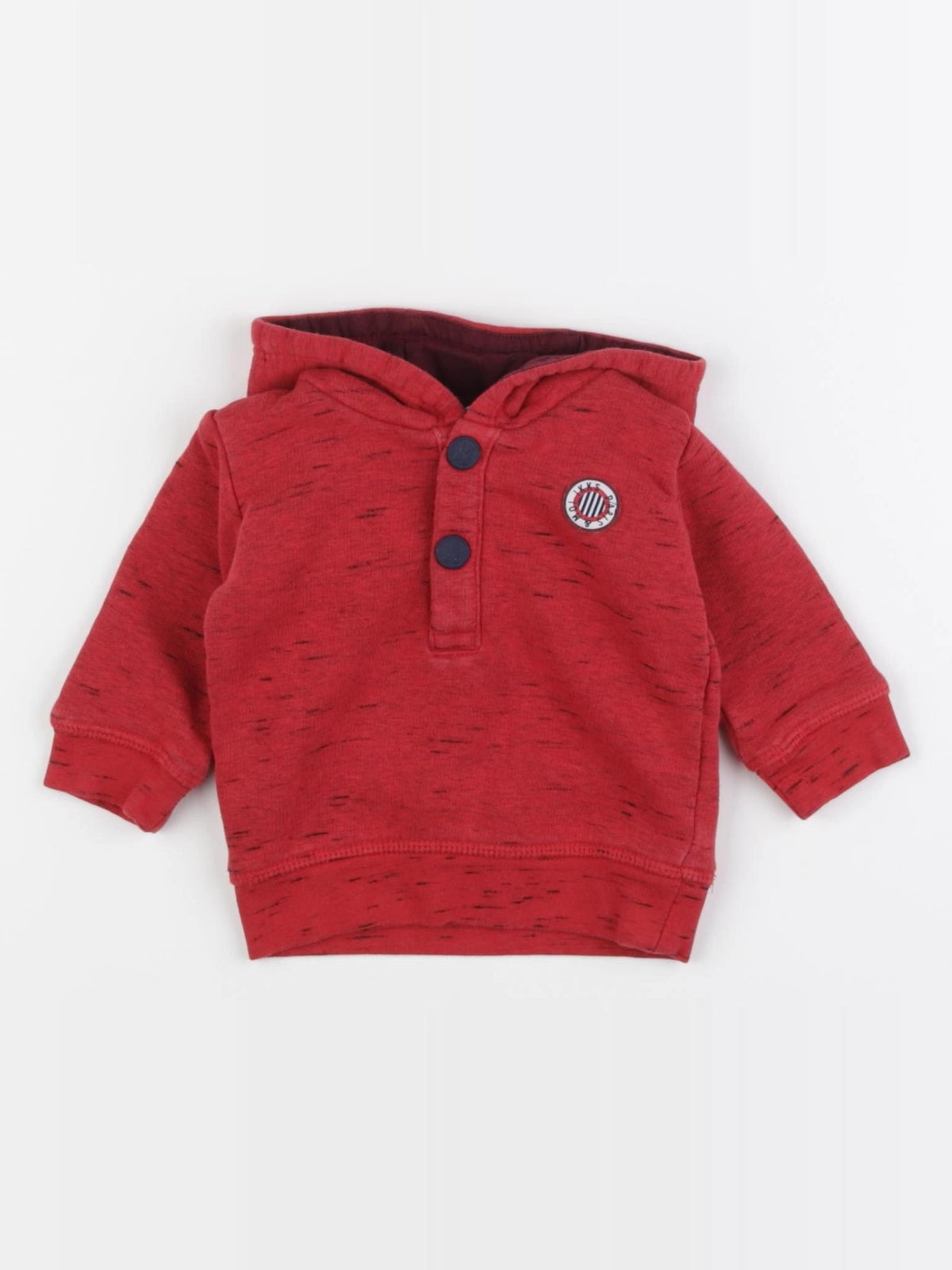 IKKS - sweat imprimé au dos rouge - 3 mois