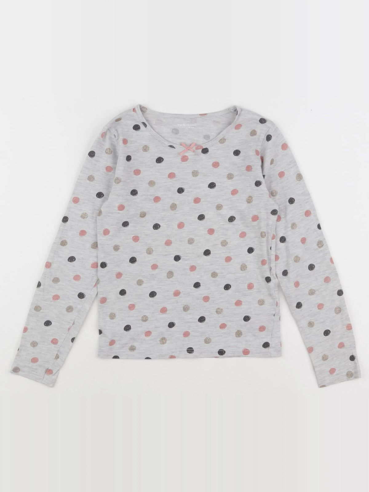 Vertbaudet - maillot de corps gris - 8 ans