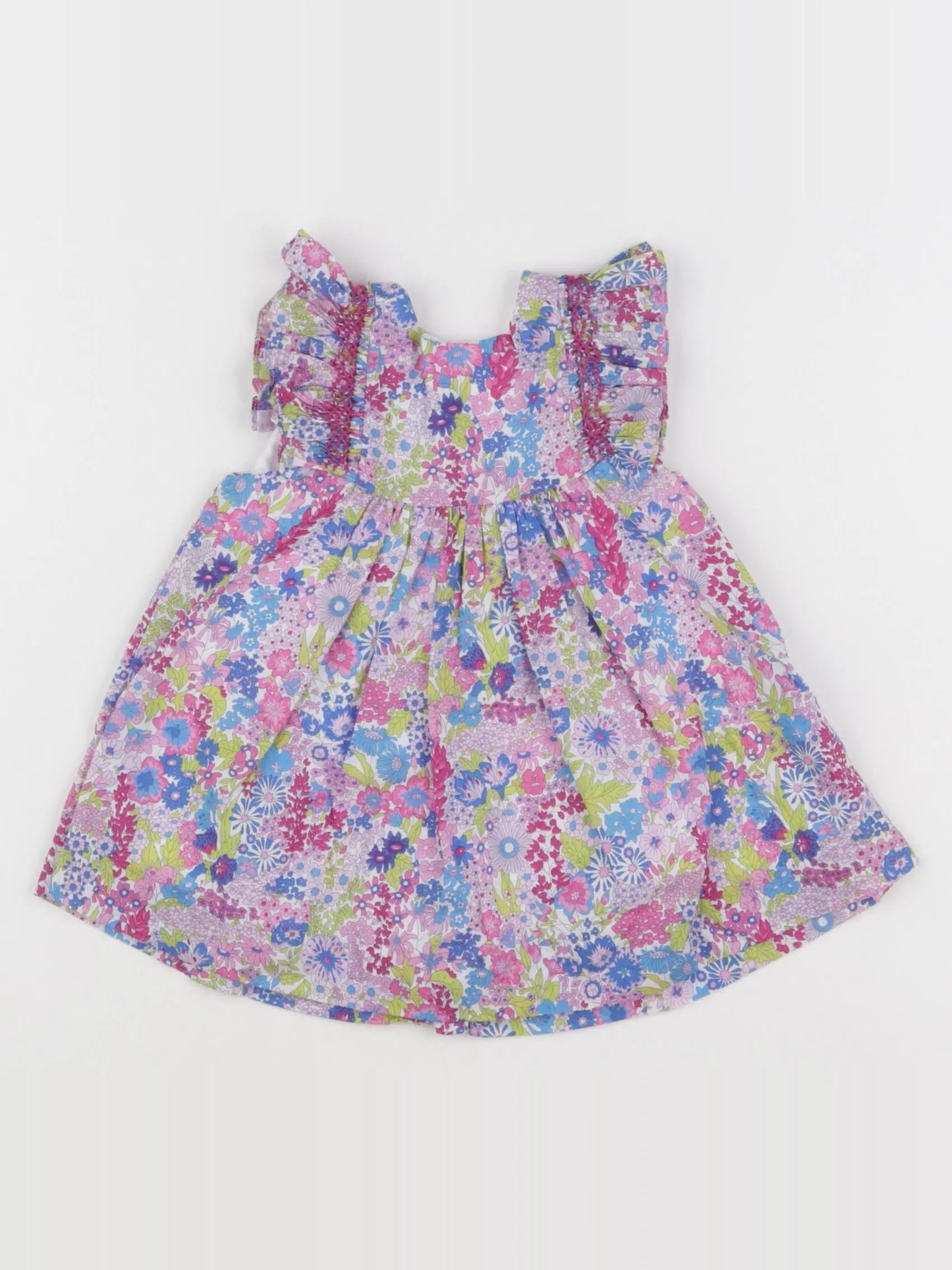 Jacadi - robe liberty rose - 3 mois