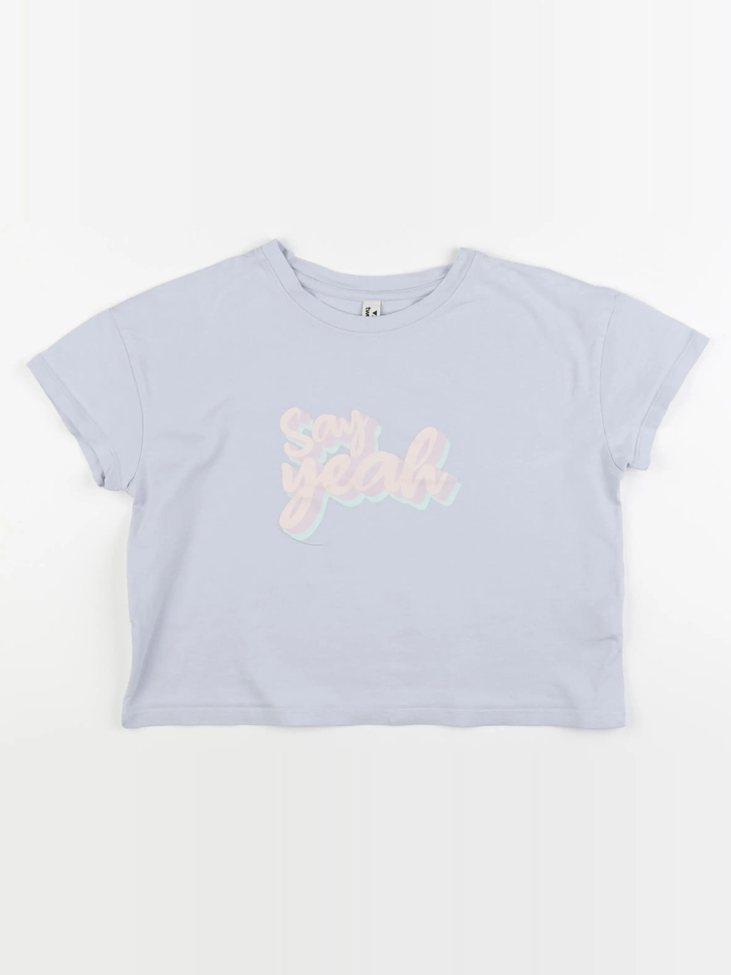 Tape à l'oeil - tee-shirt bleu - 12/13 ans