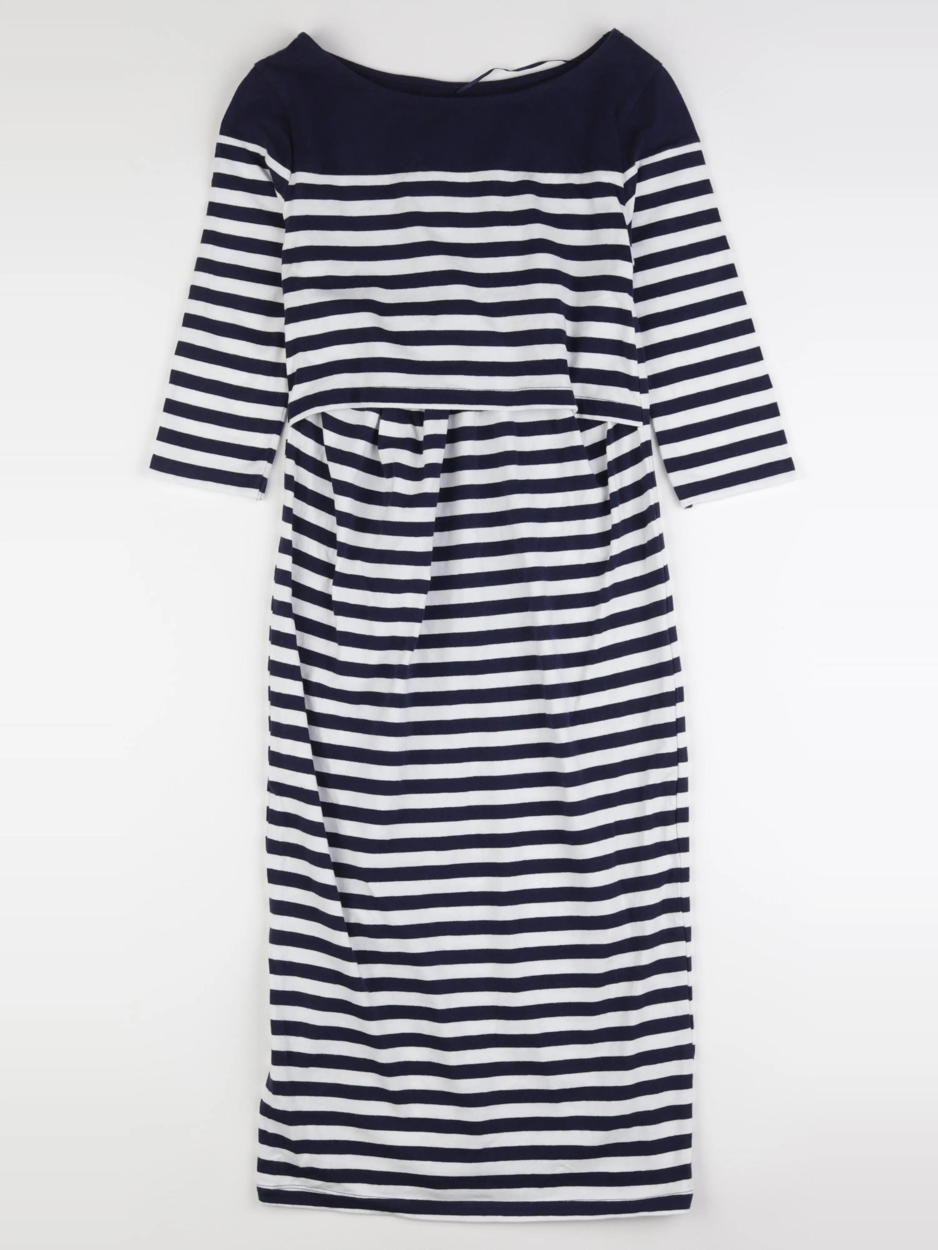 Vertbaudet - robe allaitement bleu, blanc - 34 à 36