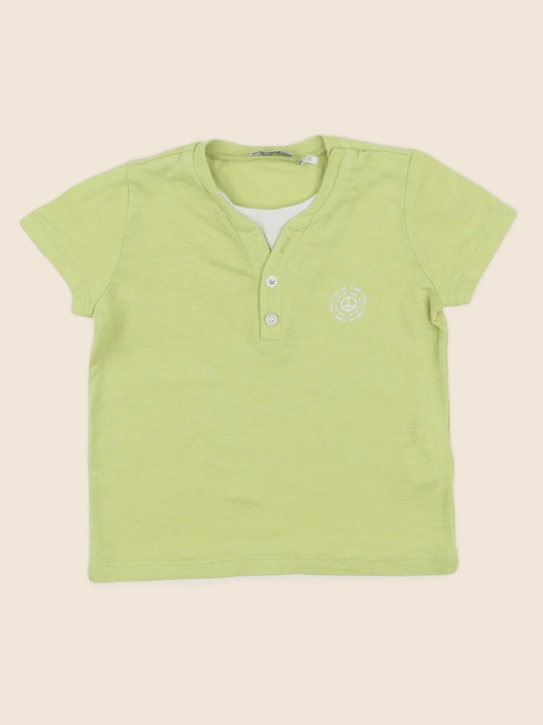 IKKS - tee-shirt vert - 18 mois