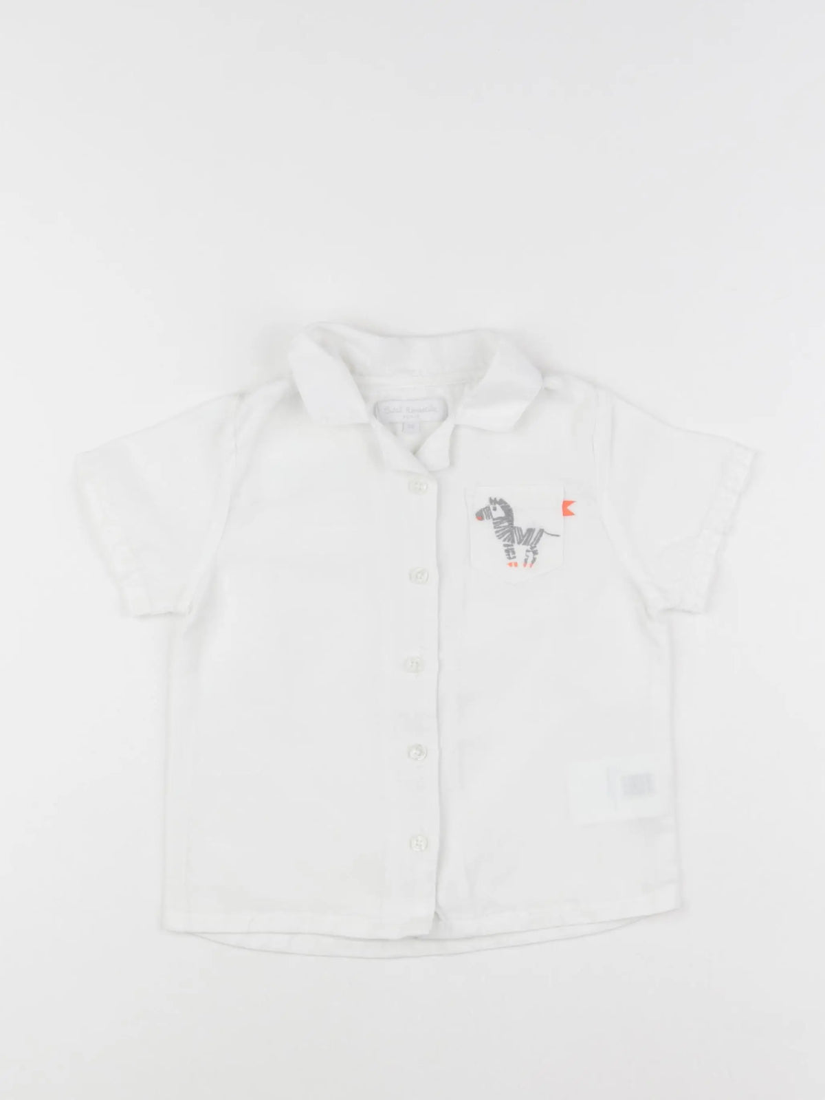 Cadet Rousselle - chemise blanc - 3 ans