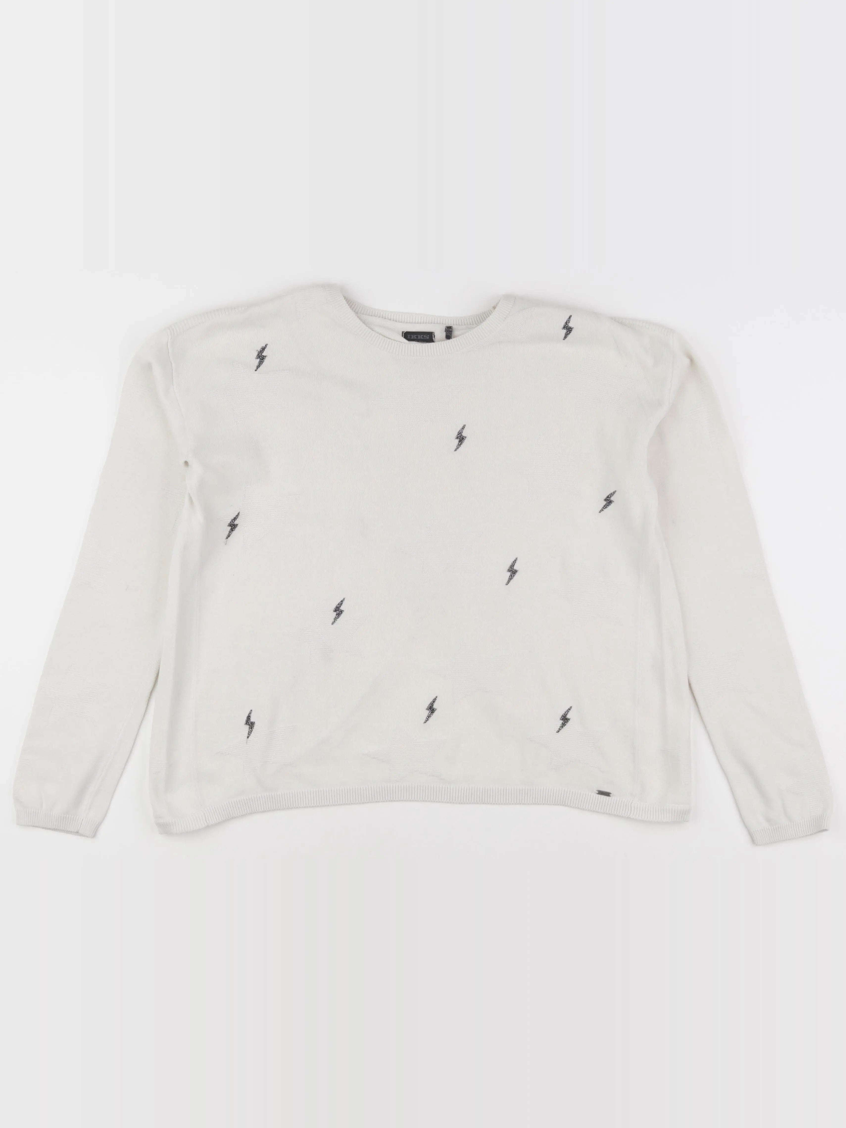 IKKS - pull blanc - 12 ans