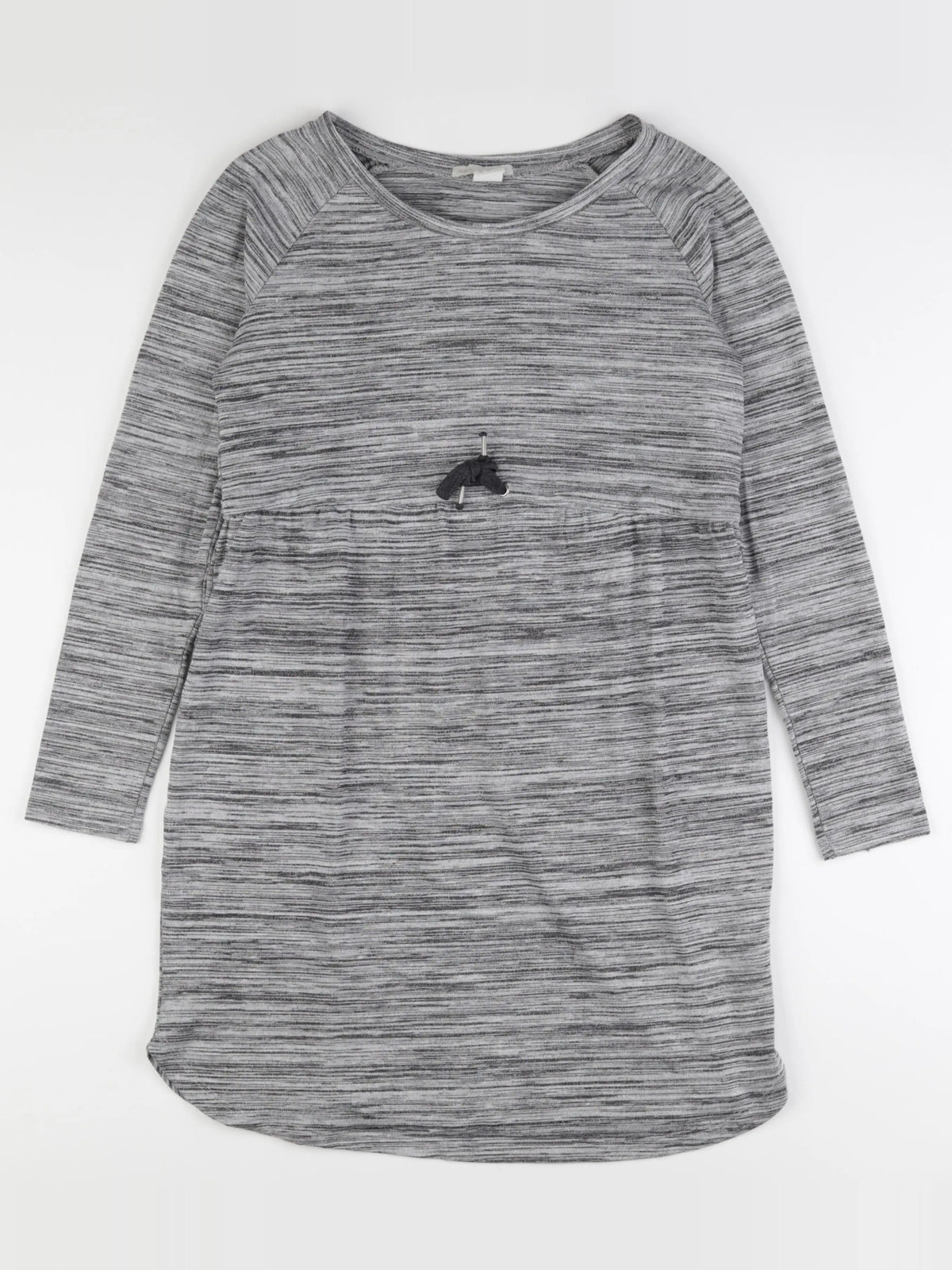 H&M - robe grossesse gris - s