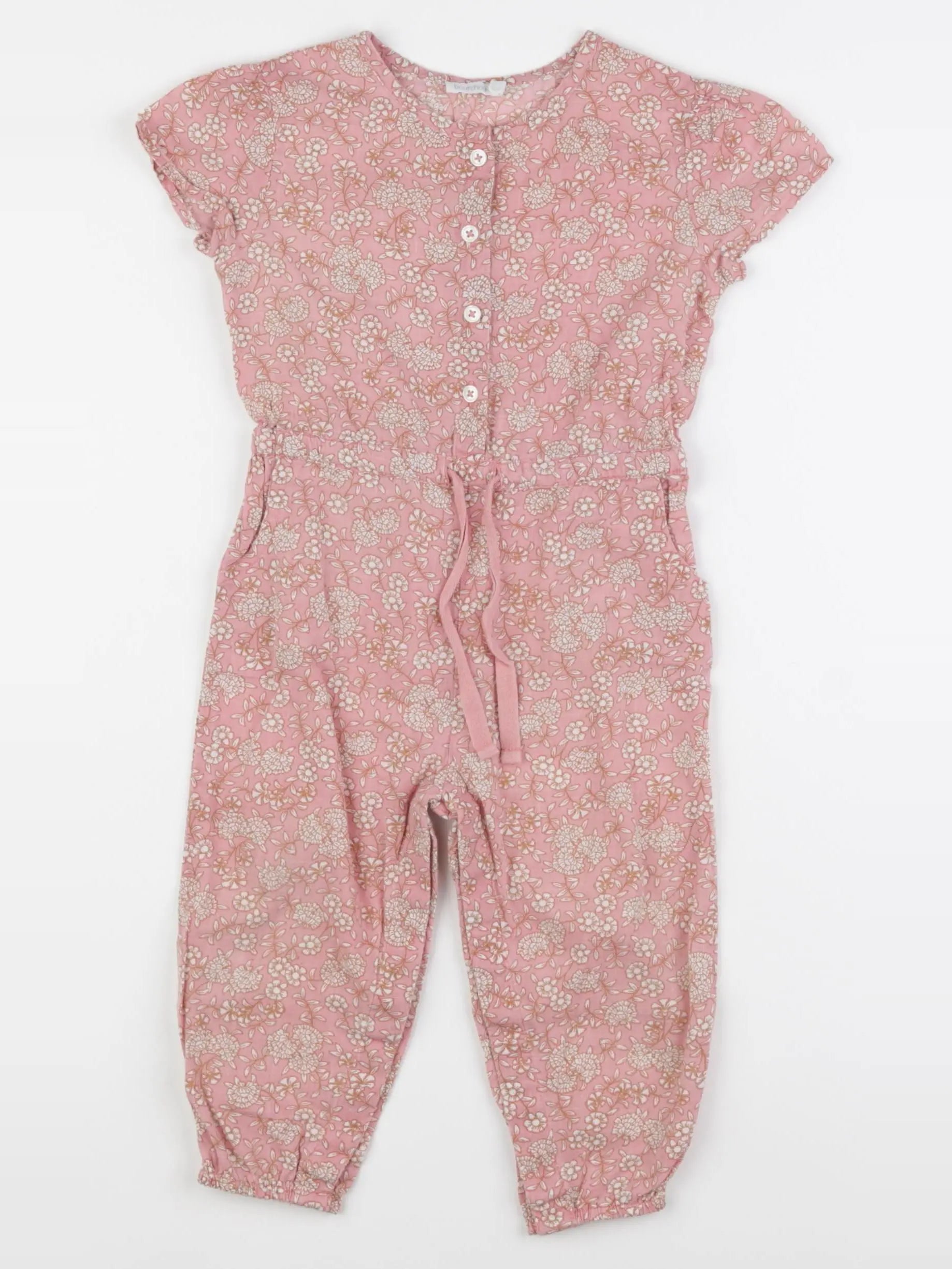 Boutchou - combinaison rose - 12 mois