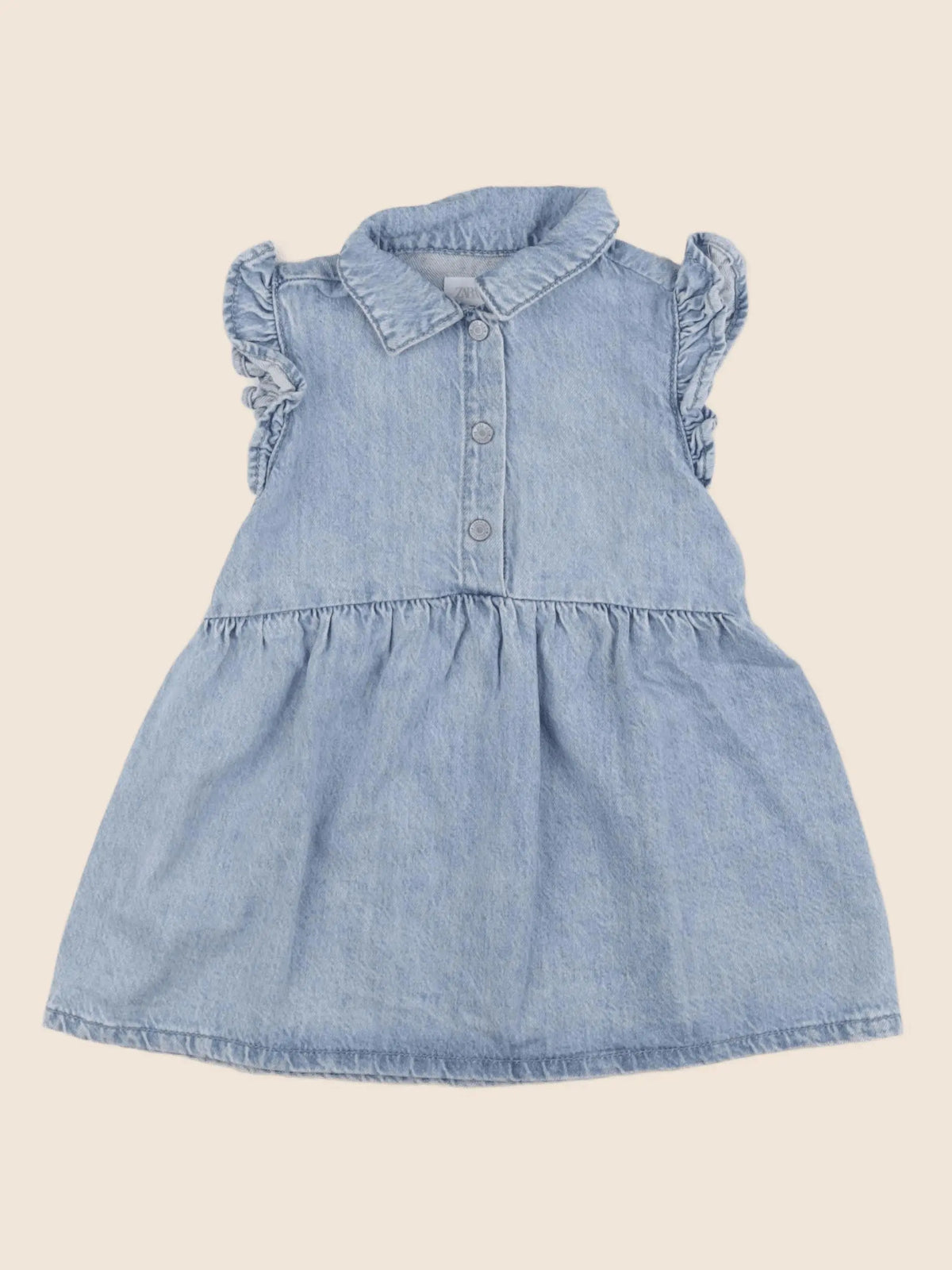 Zara - robe bleu - 18/24 mois