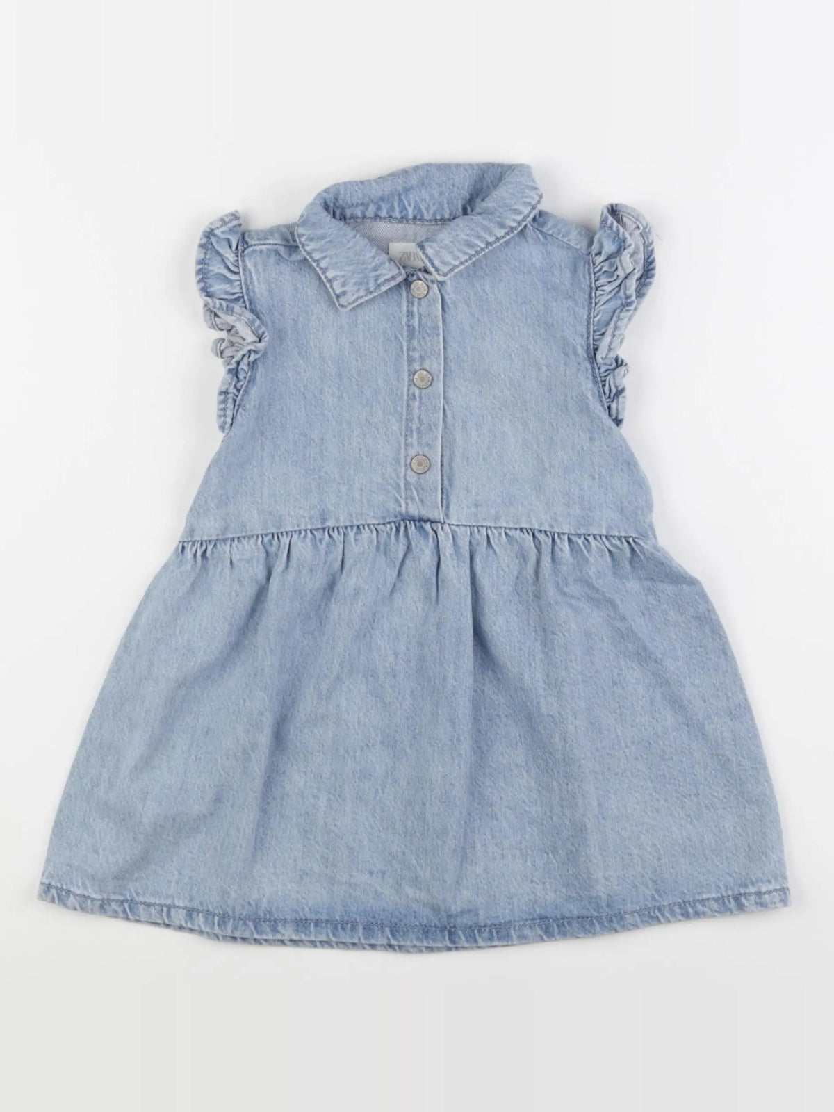 Zara - robe bleu - 18/24 mois