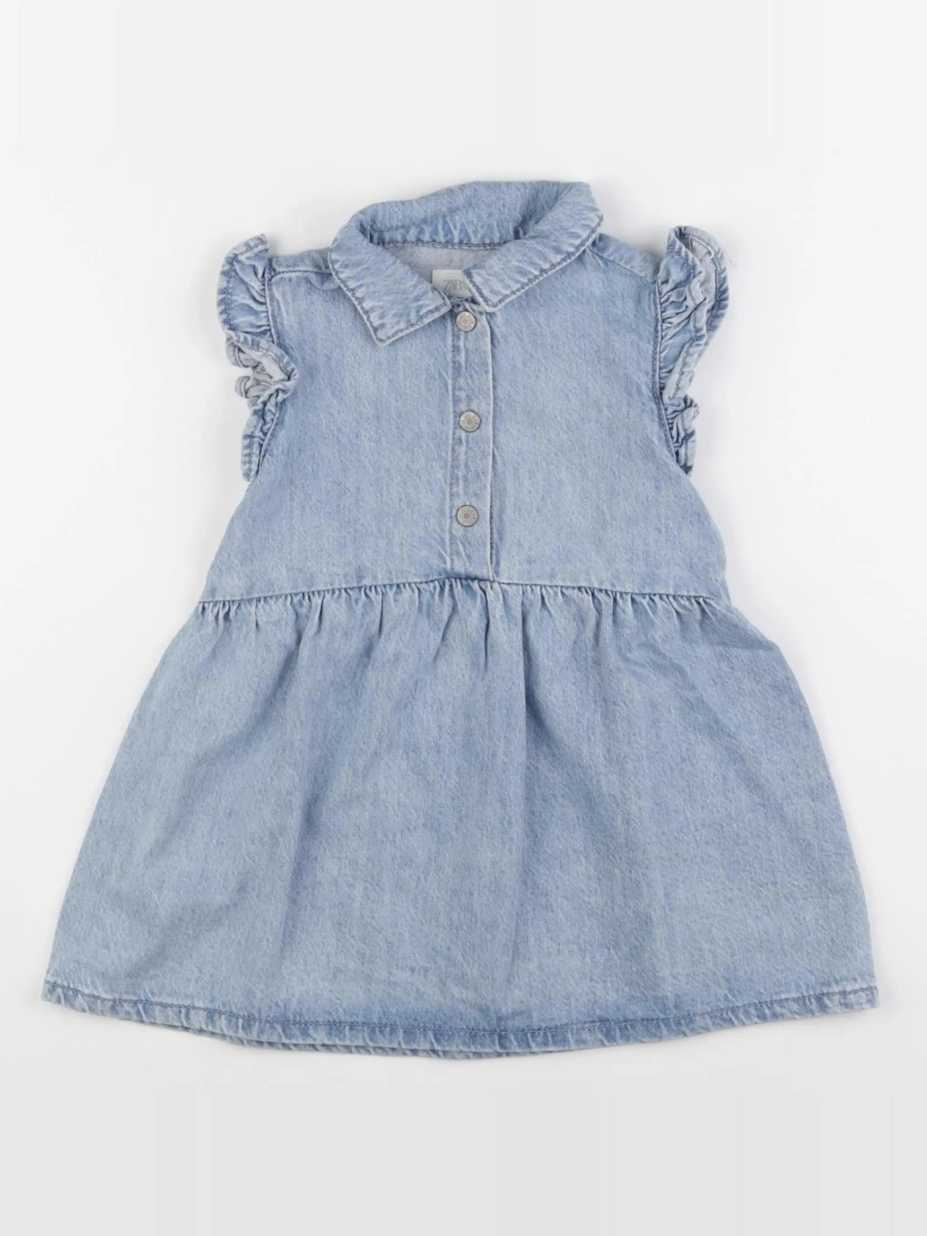Zara - robe bleu - 18/24 mois